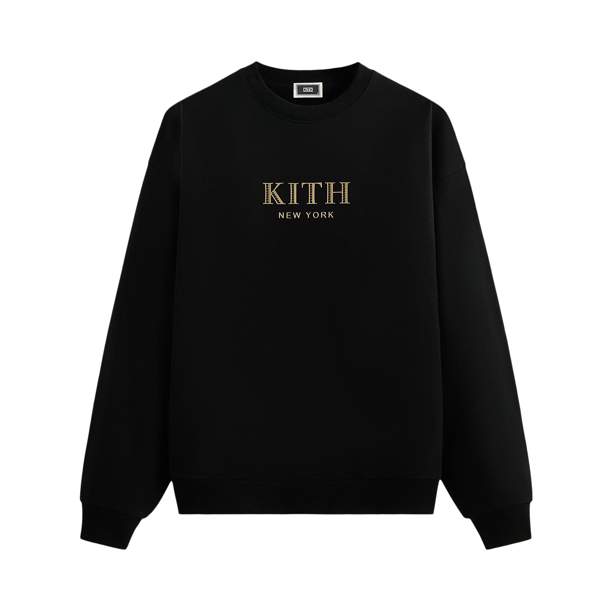 Kith New York Gilded Nelson Crewneck 'Black'