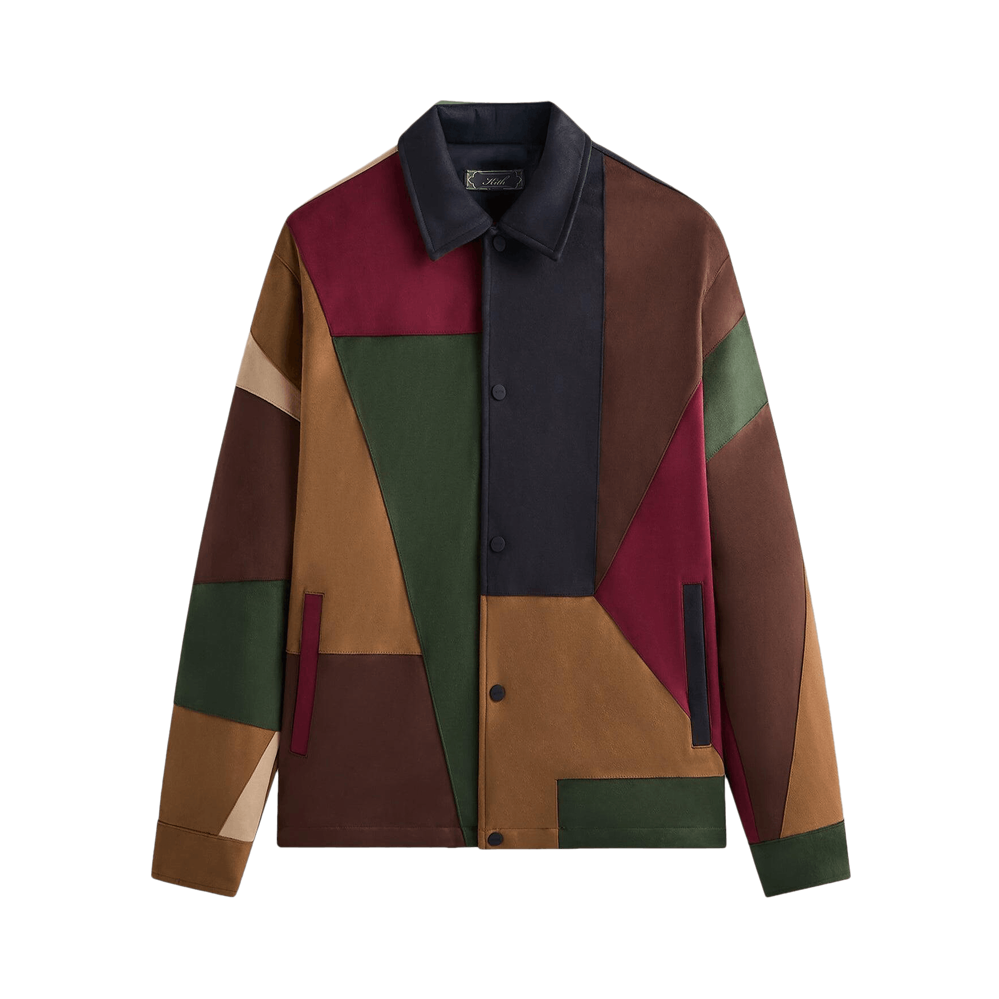 Kith Microsuede Patchwork Pirlo Jacket 'Nocturnal'