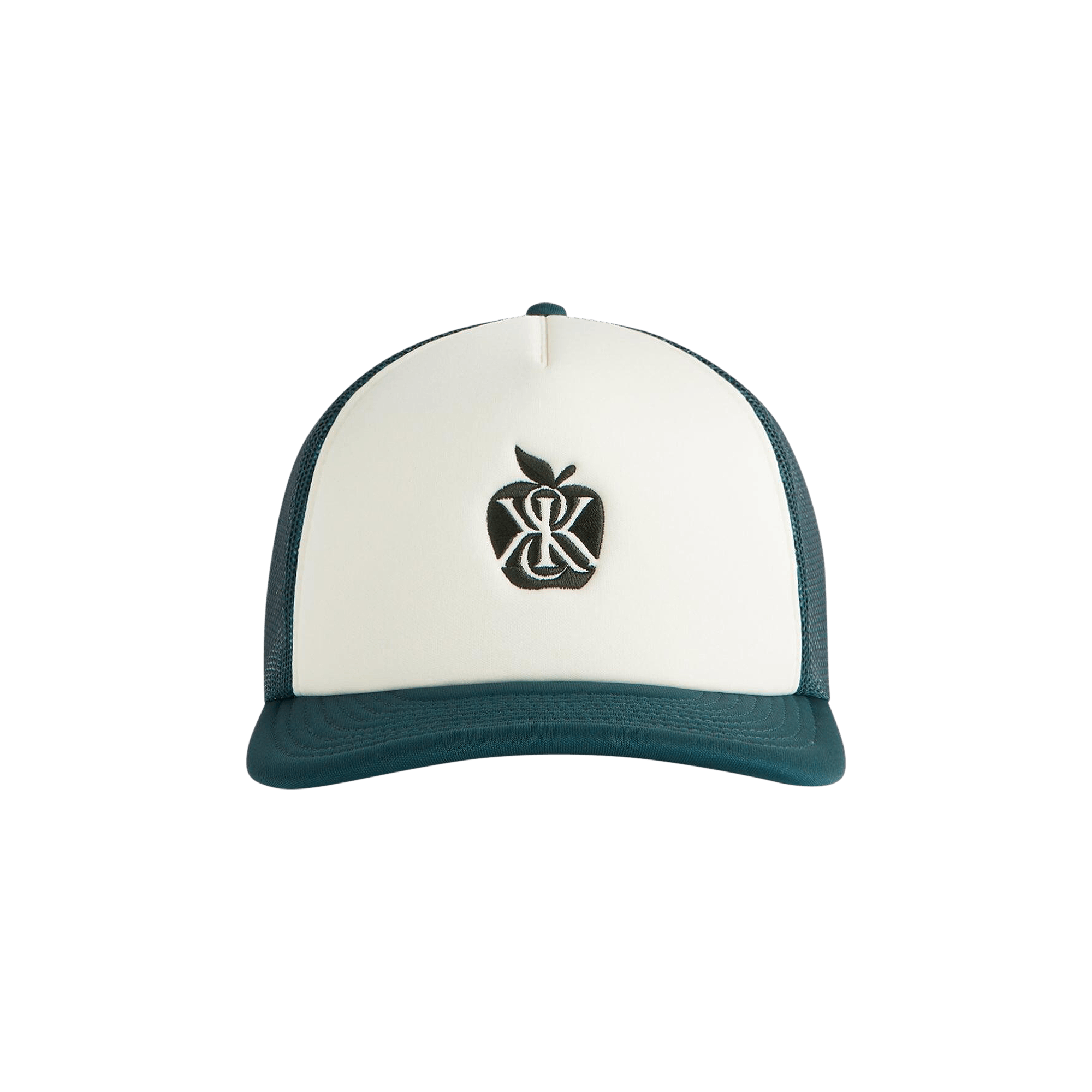 Kith Poly Foam Apple Crest Embroidery Nolan Trucker Hat 'Stadium'