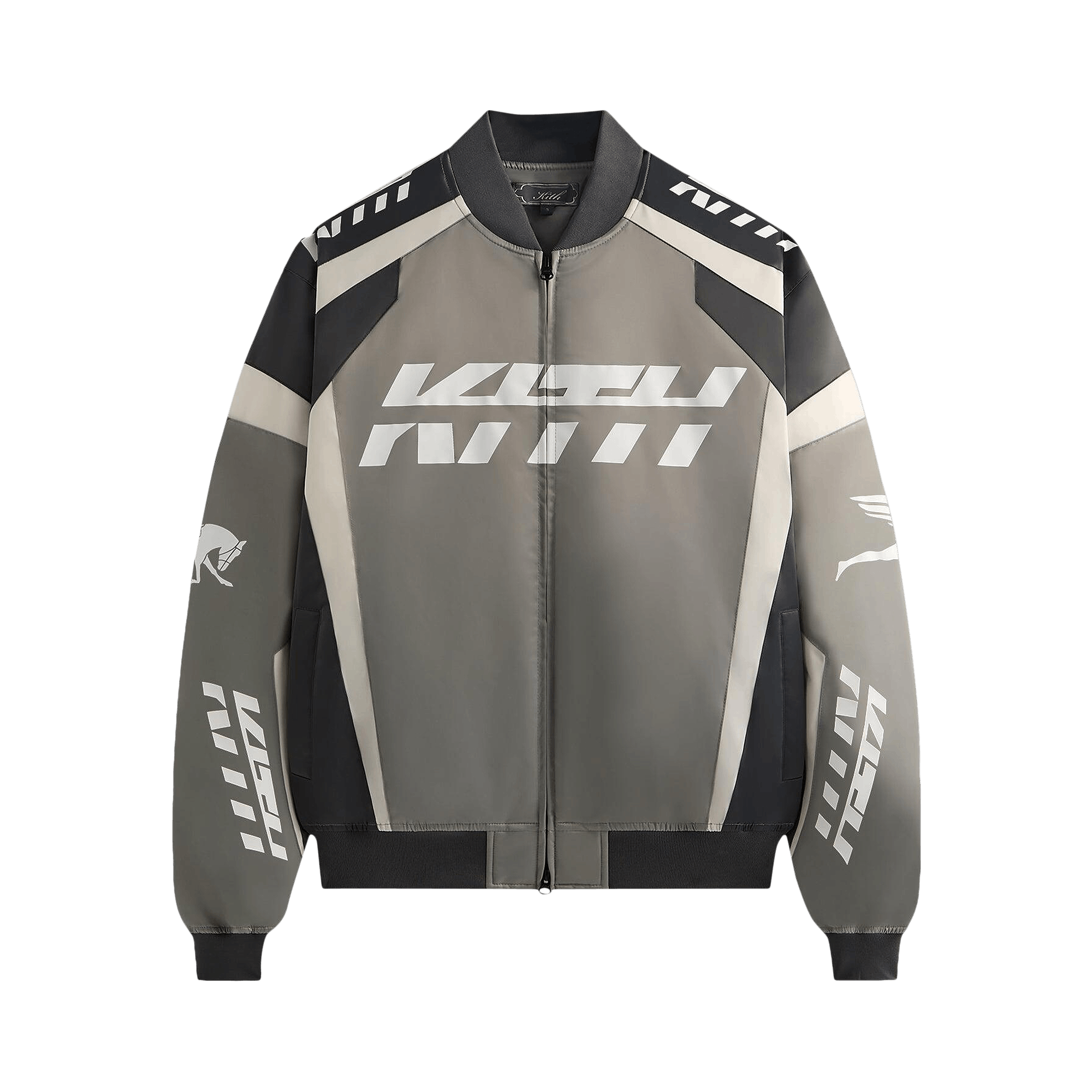 Kith Racing Nylon Bomber Jacket 'Steel'
