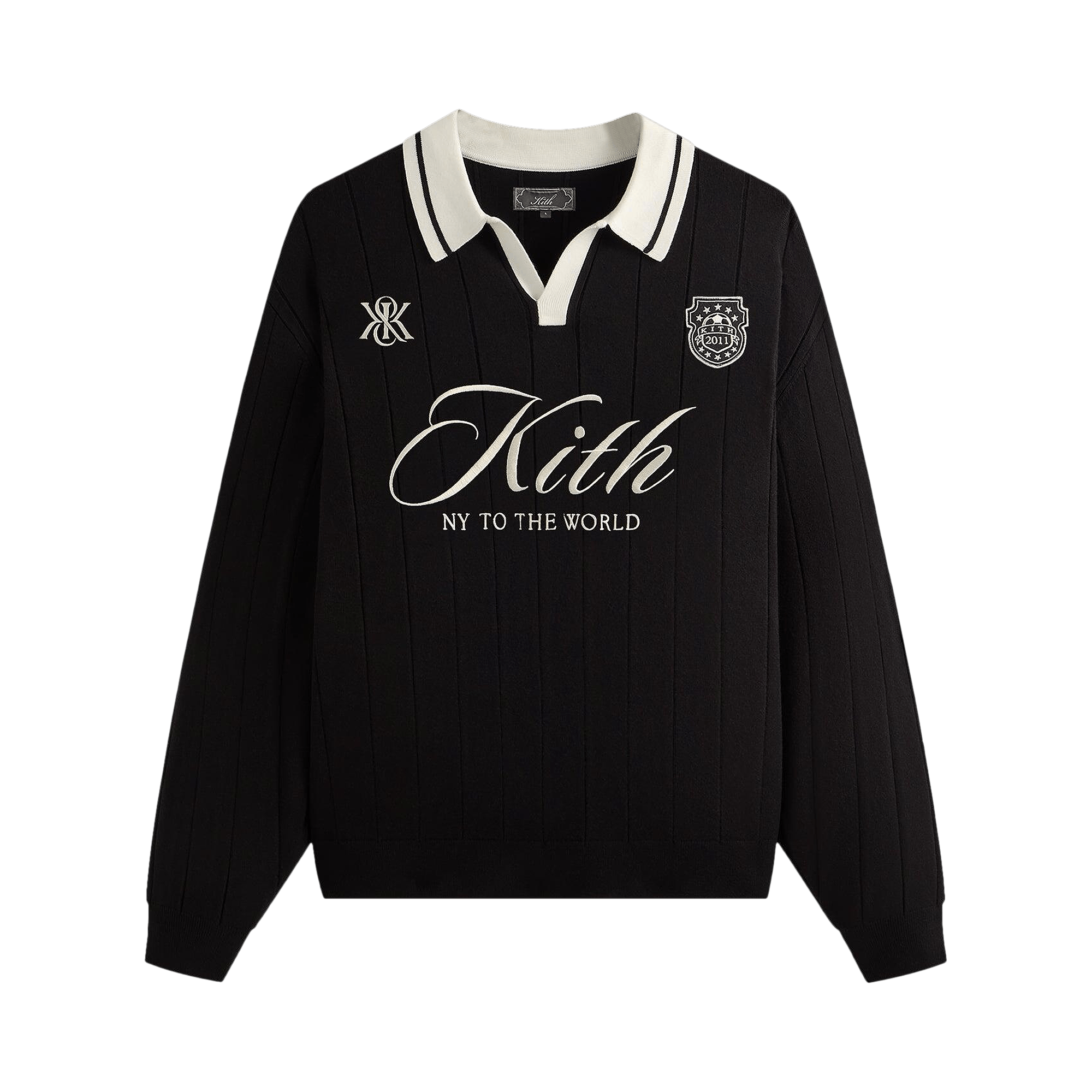 Kith Rugby Pullover Sweater 'Black'