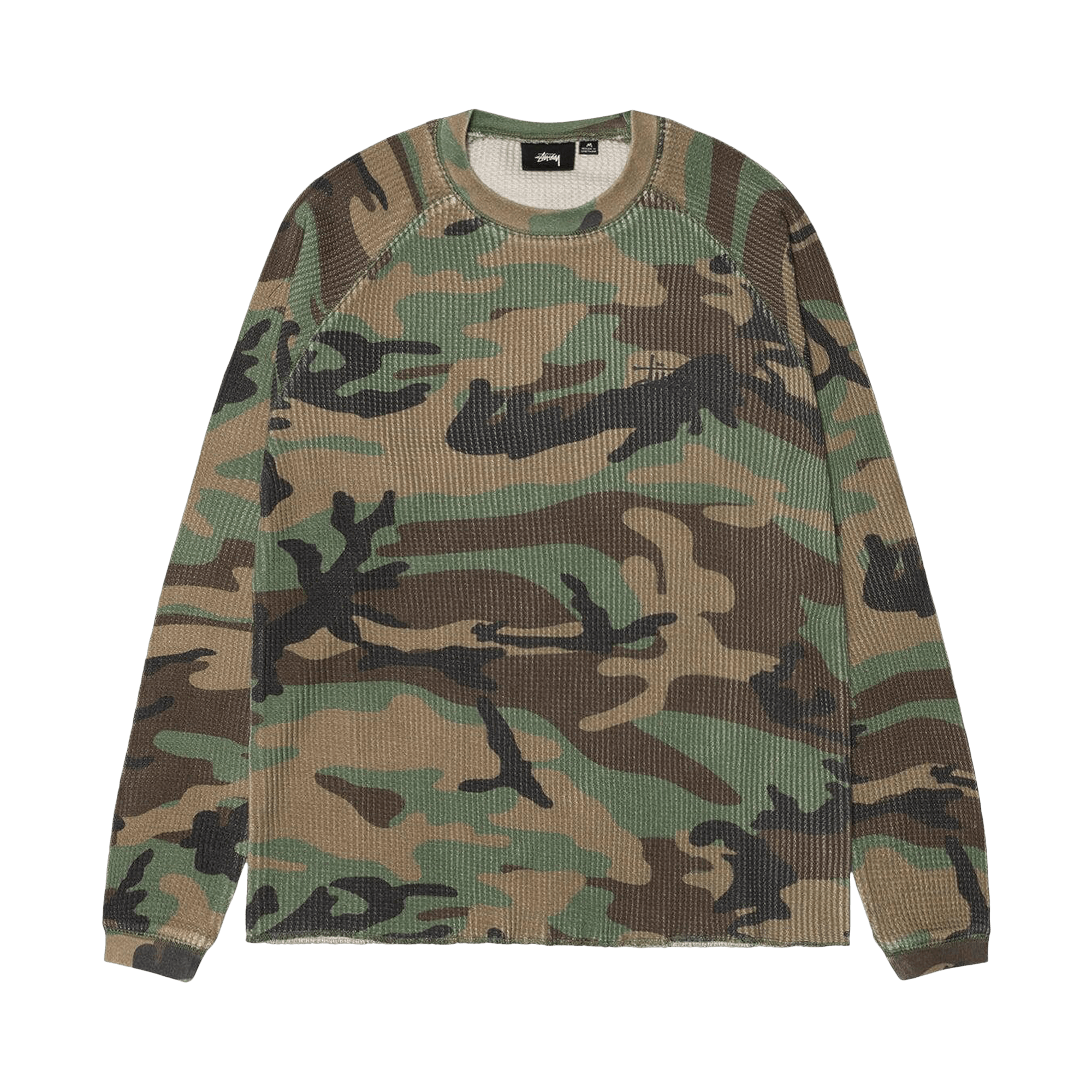 Stussy Basic Thermal 'Woodland Camo'