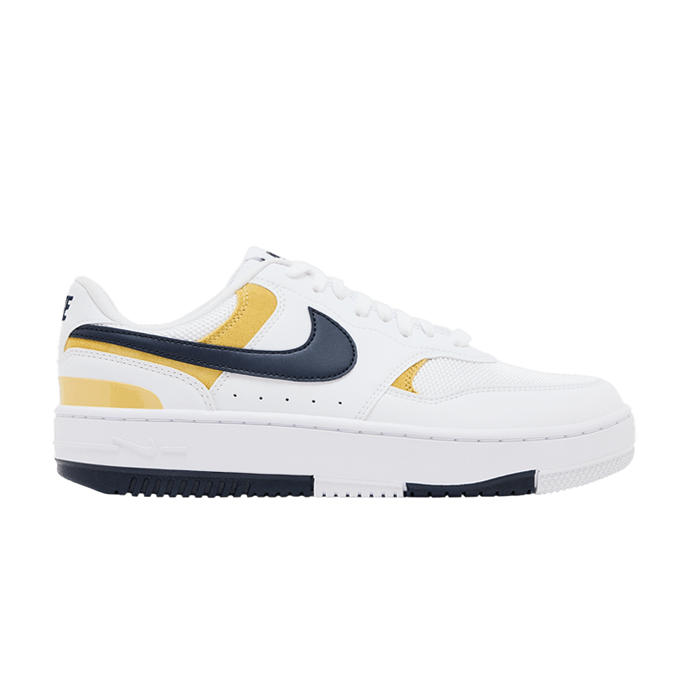 Nike Wmns Gamma Force 'White Saturn Gold Obsidian'