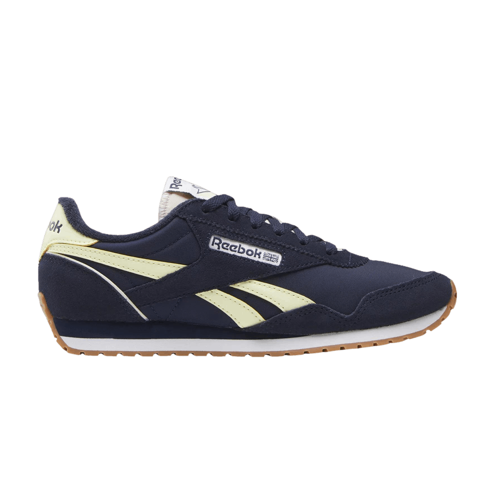 Reebok Wmns Classic AZ 'Vector Navy Yellow Haze'
