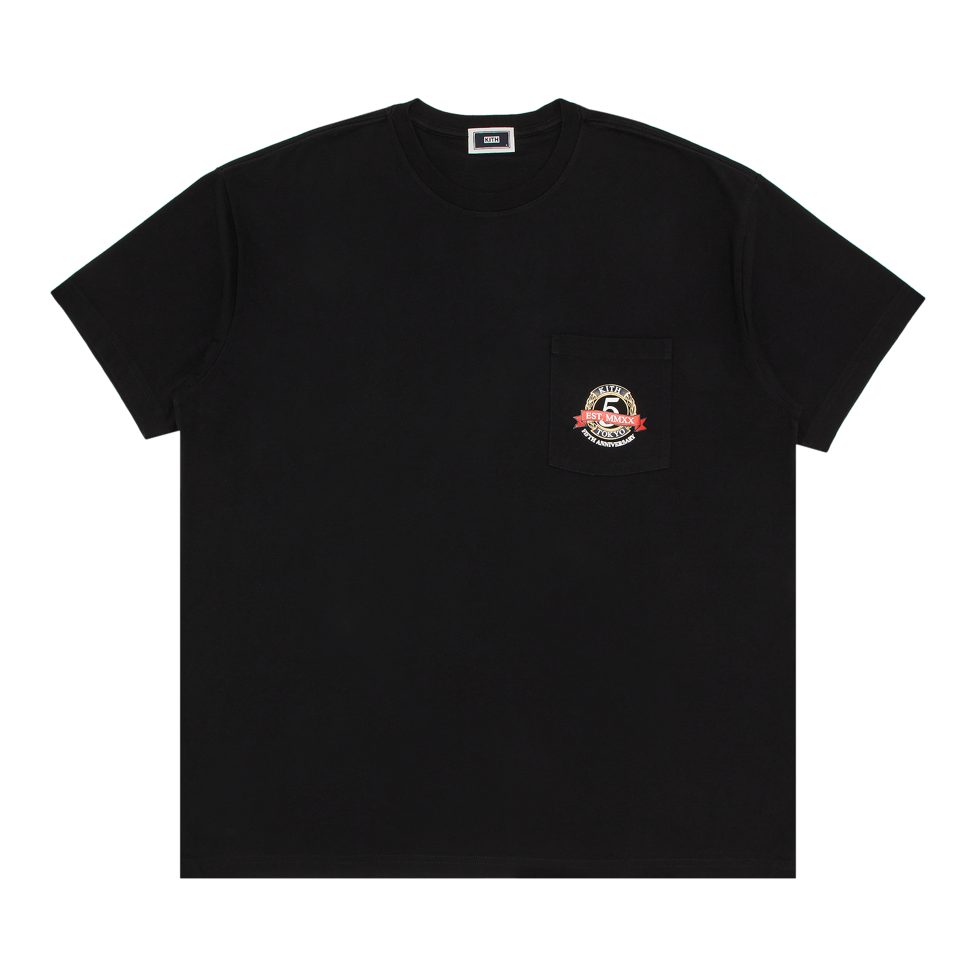 Kith Tokyo 5 Year Anniversary Pocket Tee 'Black'