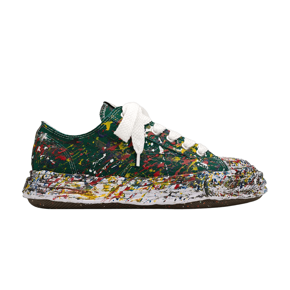 Maison Mihara Yasuhiro Peterson 23 OG Sole Sputtering Paint Canvas Low 'Green'