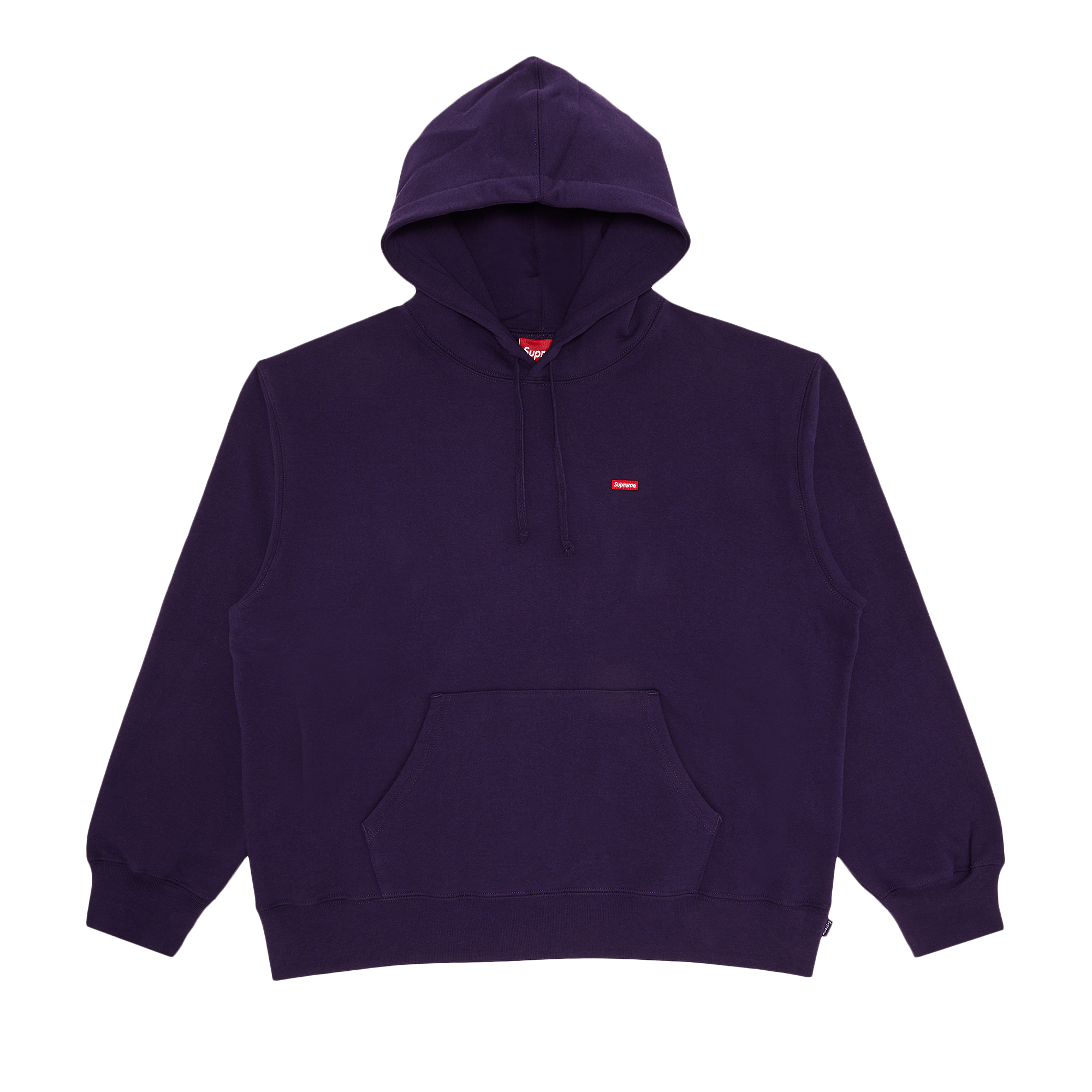 Supreme Small Box Hooded Sweatshirt 'Dark Purple'