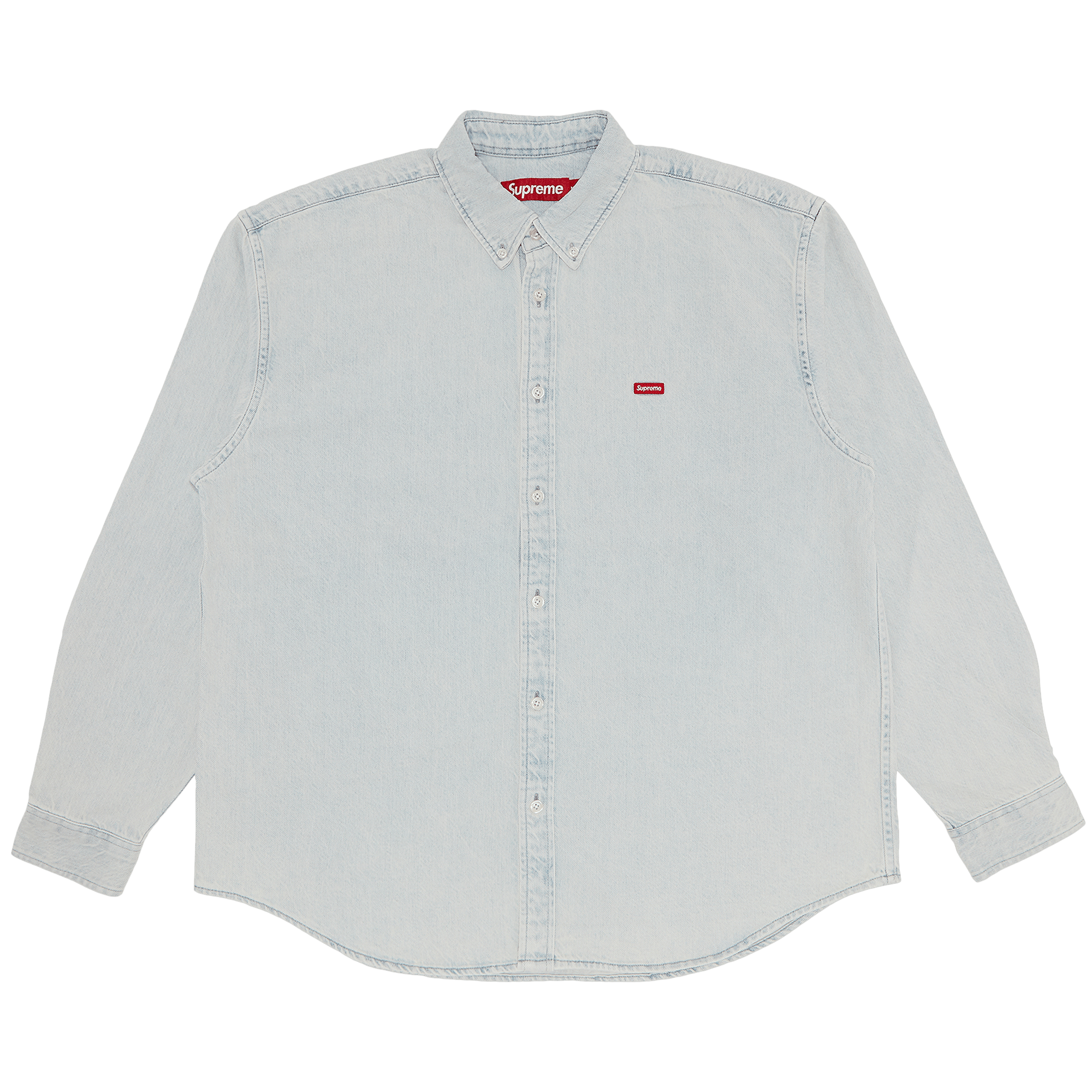 Supreme Small Box Denim Shirt 'Light Indigo'