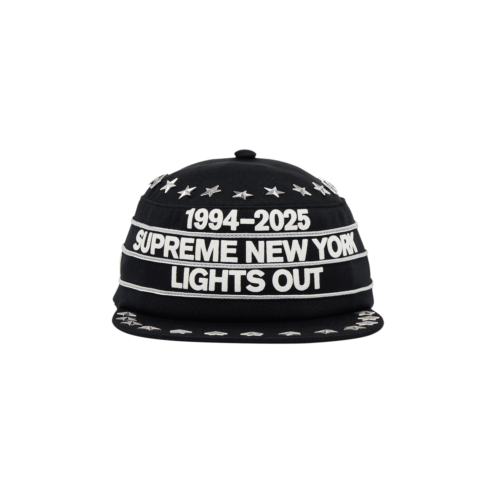 Supreme Stars Studded Pillbox Hat 'Black'