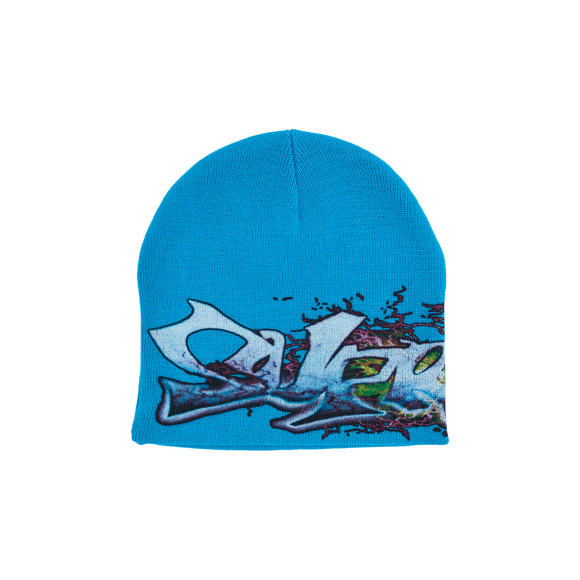 Supreme Tag Beanie 'Cyan'