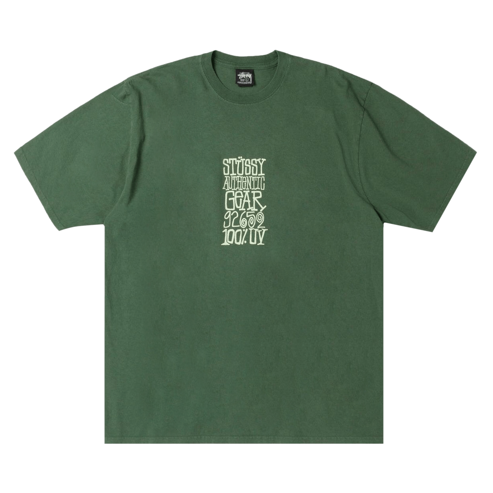 Stussy Authentic Gear Tee Pigment Dyed 'Pine'