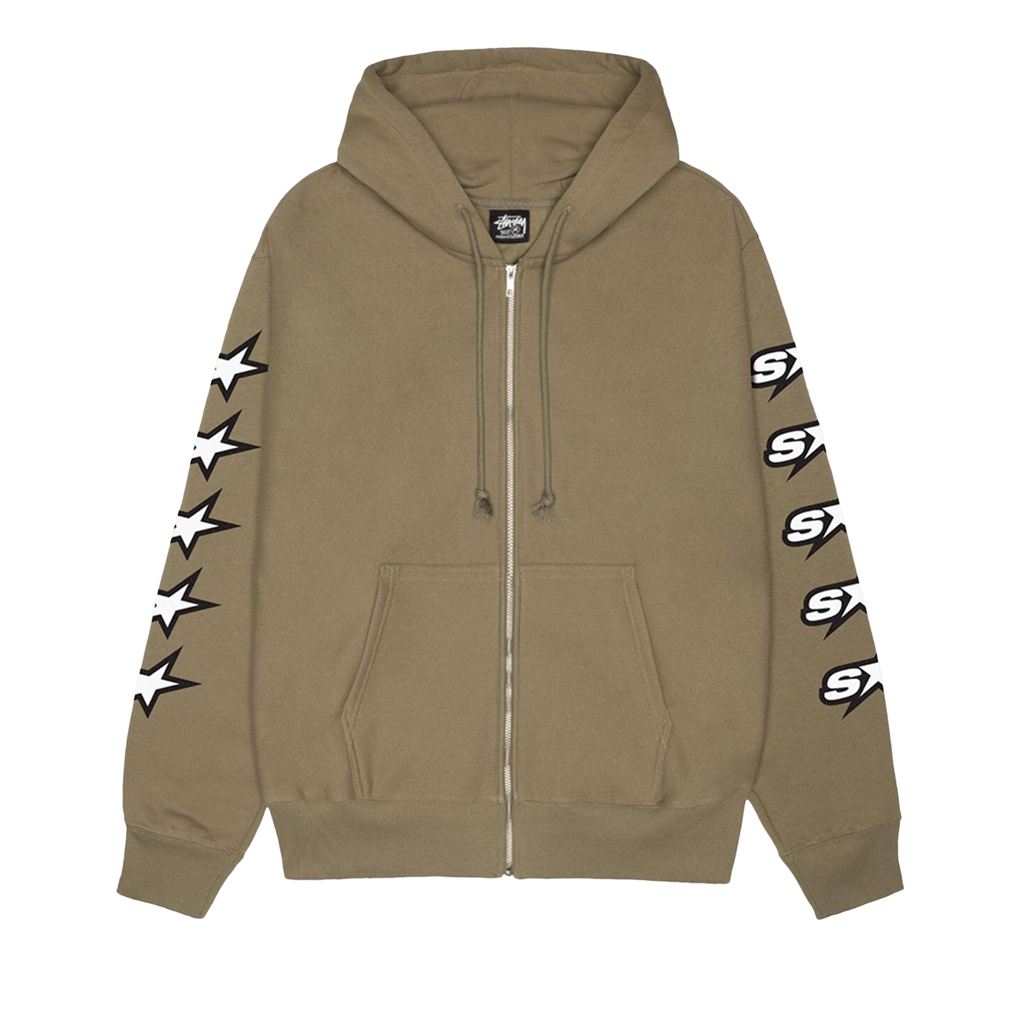 Stussy Speedway Zip Hoodie 'Army'