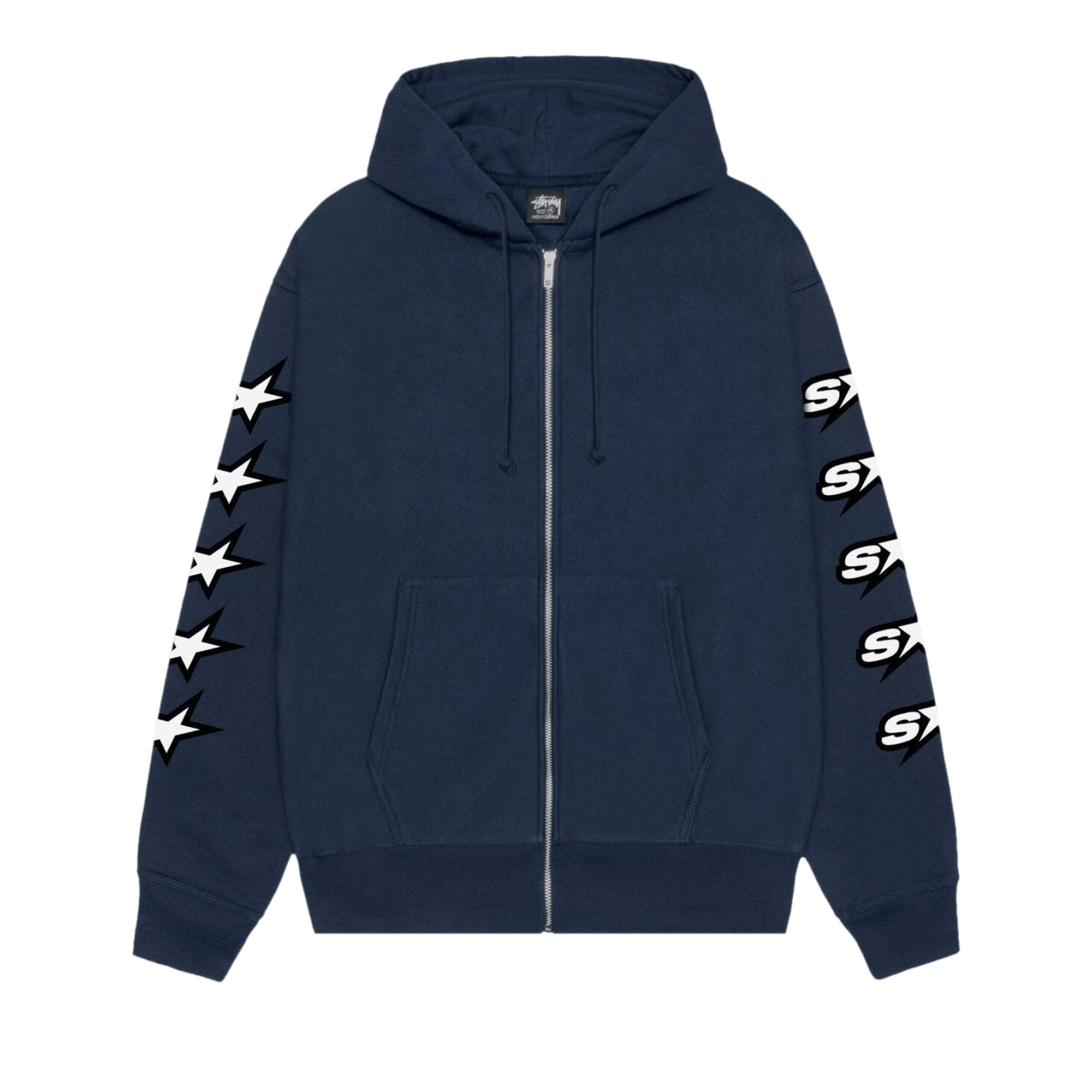 Stussy Speedway Zip Hoodie 'Navy'