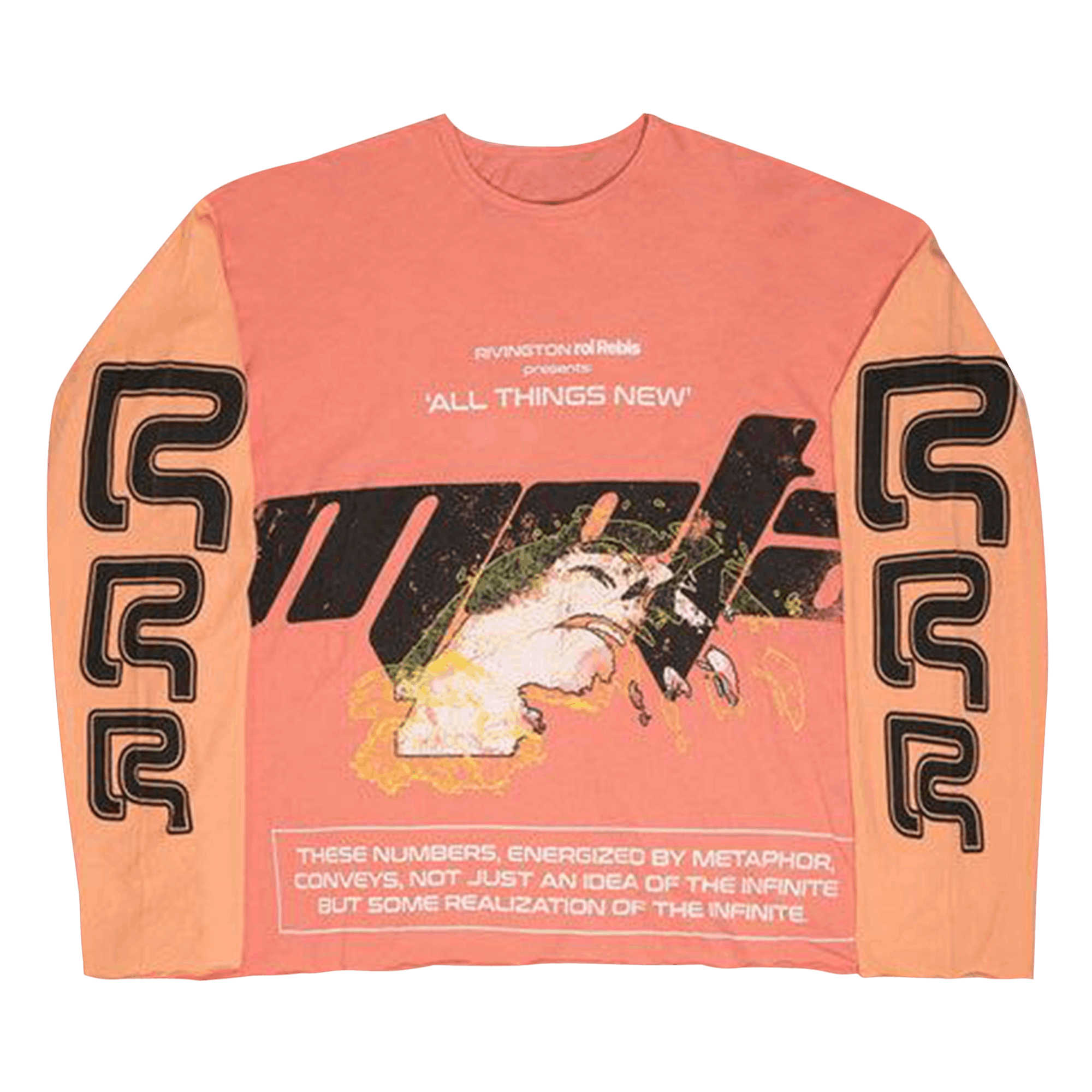 RIVINGTON roi Rebis All Things New Enemy Long Sleeve Tee 'Meta Red'