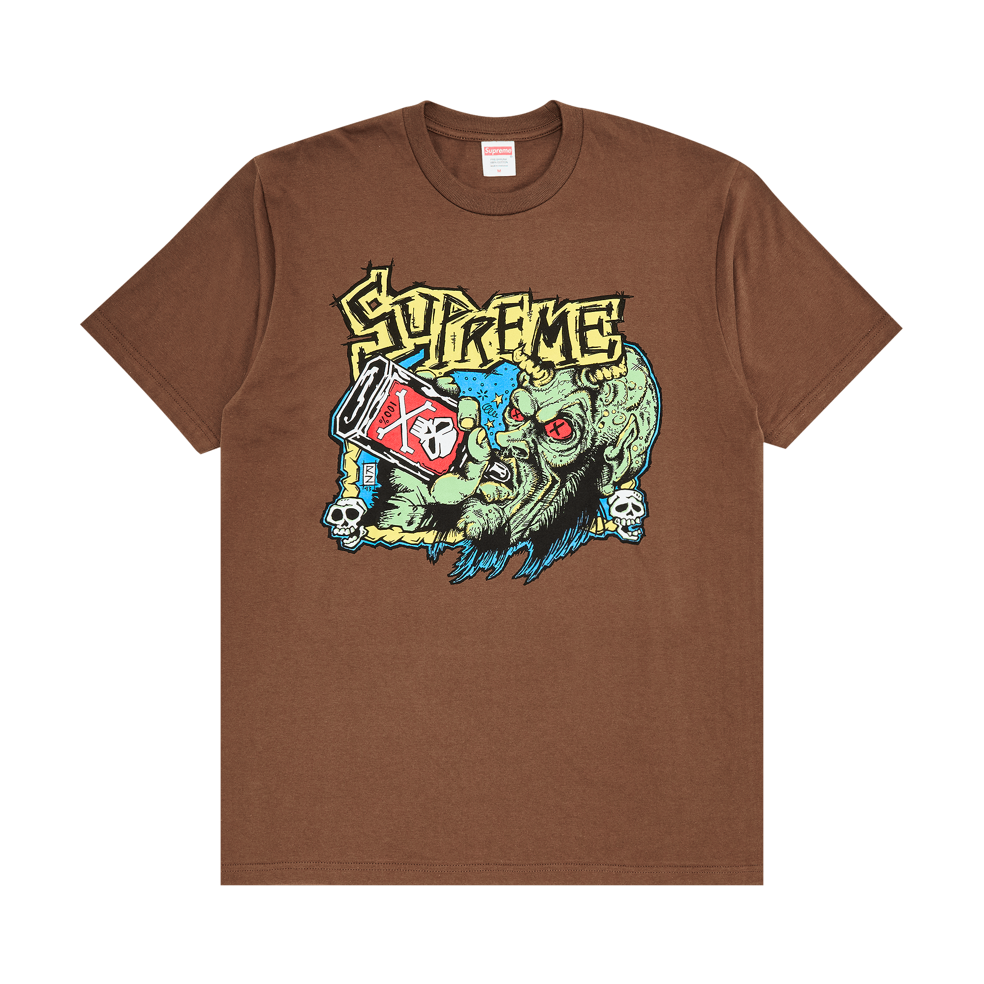 Supreme Fuckin Blowout Tee 'Brown'