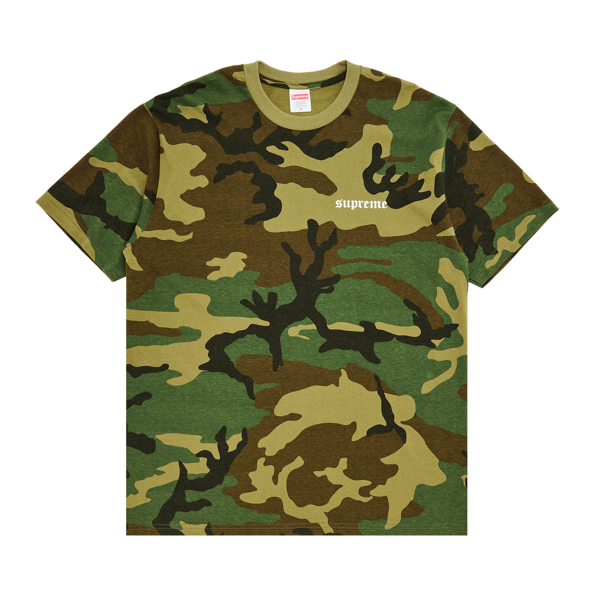 Supreme Target Tee 'Woodland Camo'