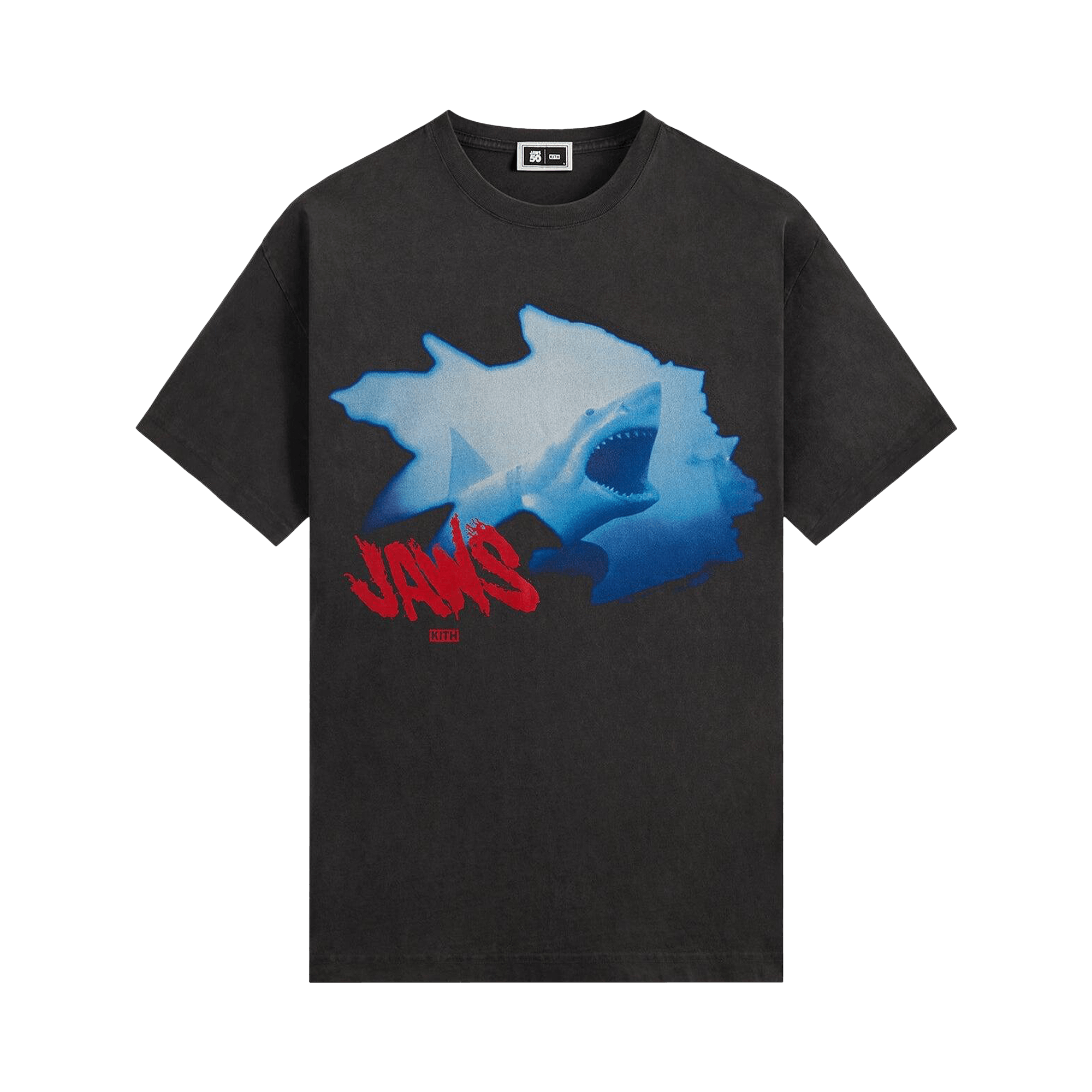 Kith For Jaws Shipwreck Vintage Tee 'Black'