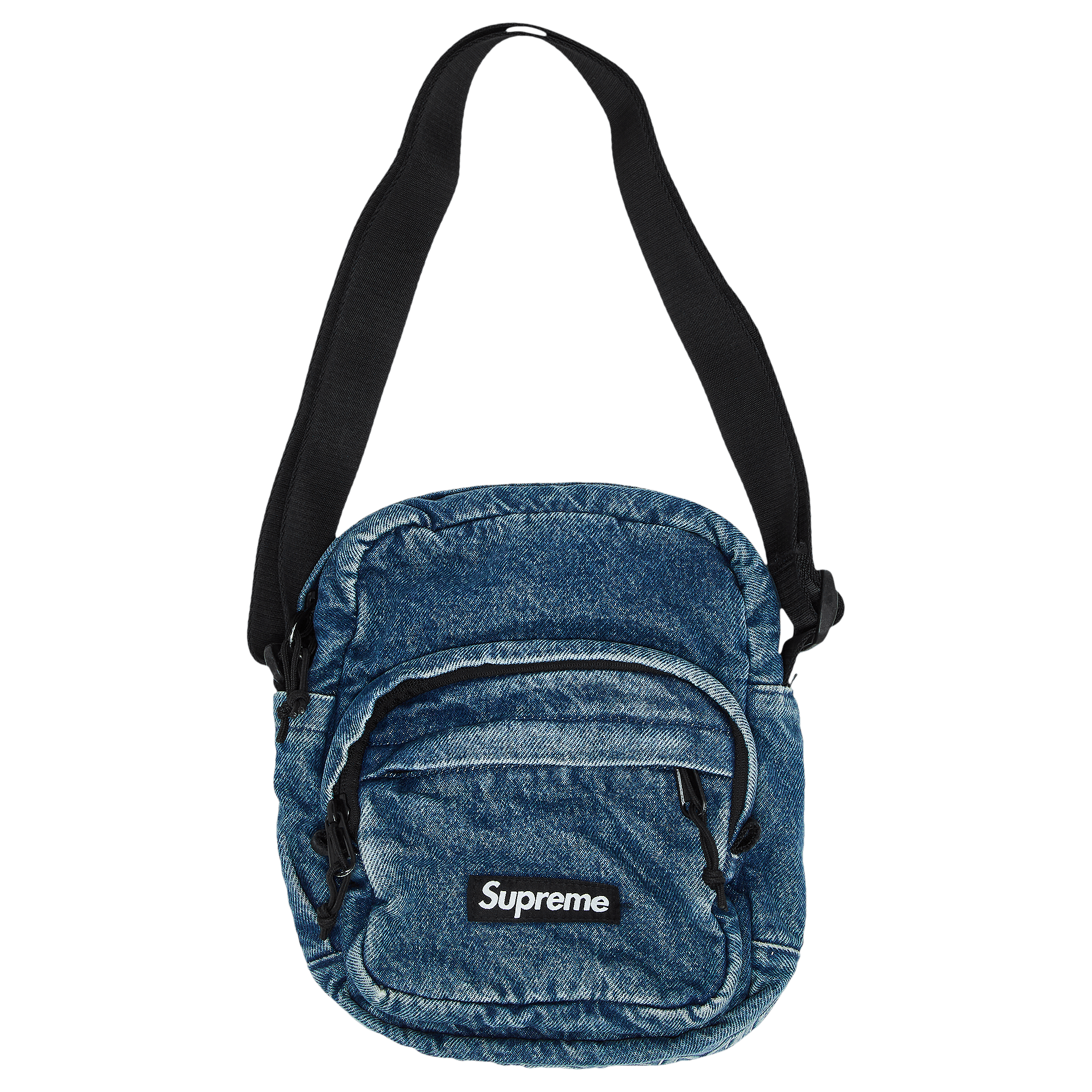 Supreme Denim Shoulder Bag 'Washed Indigo'