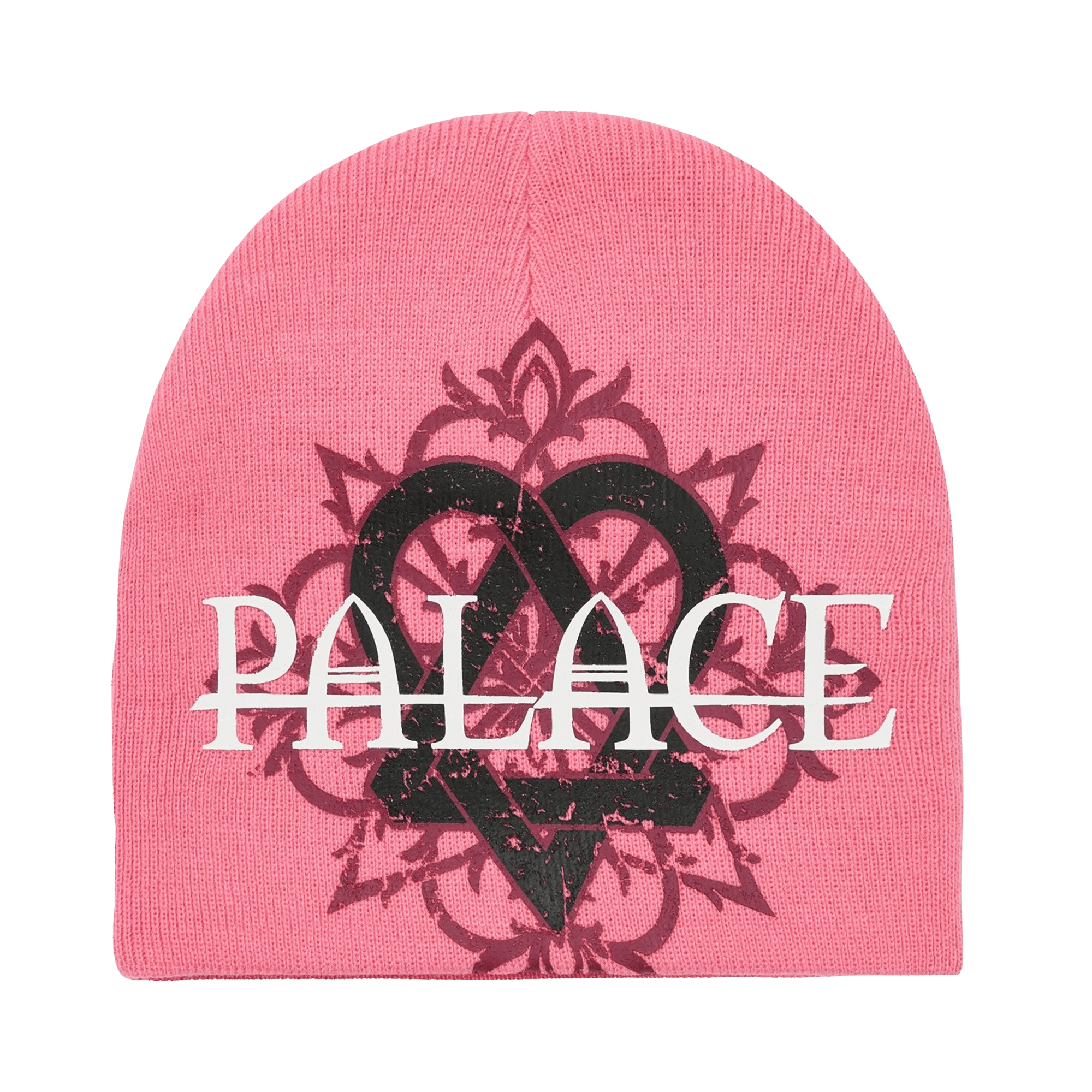 Palace Tri-Gram Nein Cuff Beanie 'Pink'