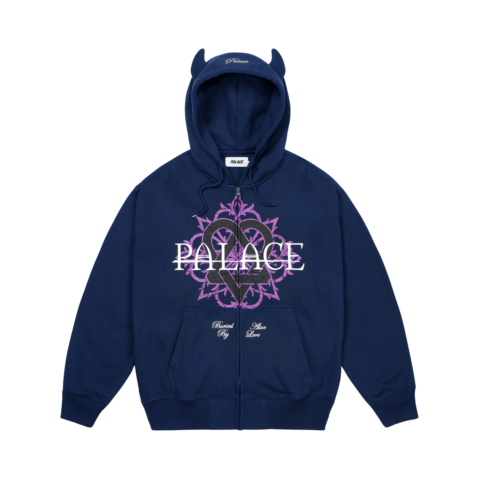 Palace Tri-Gram Hood 'Navy'
