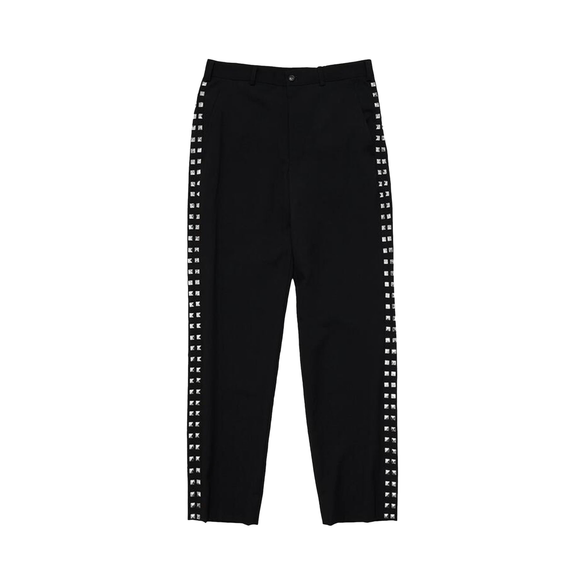 Comme des Garçons Black Slim Leg Trousers With Studs 'Black'