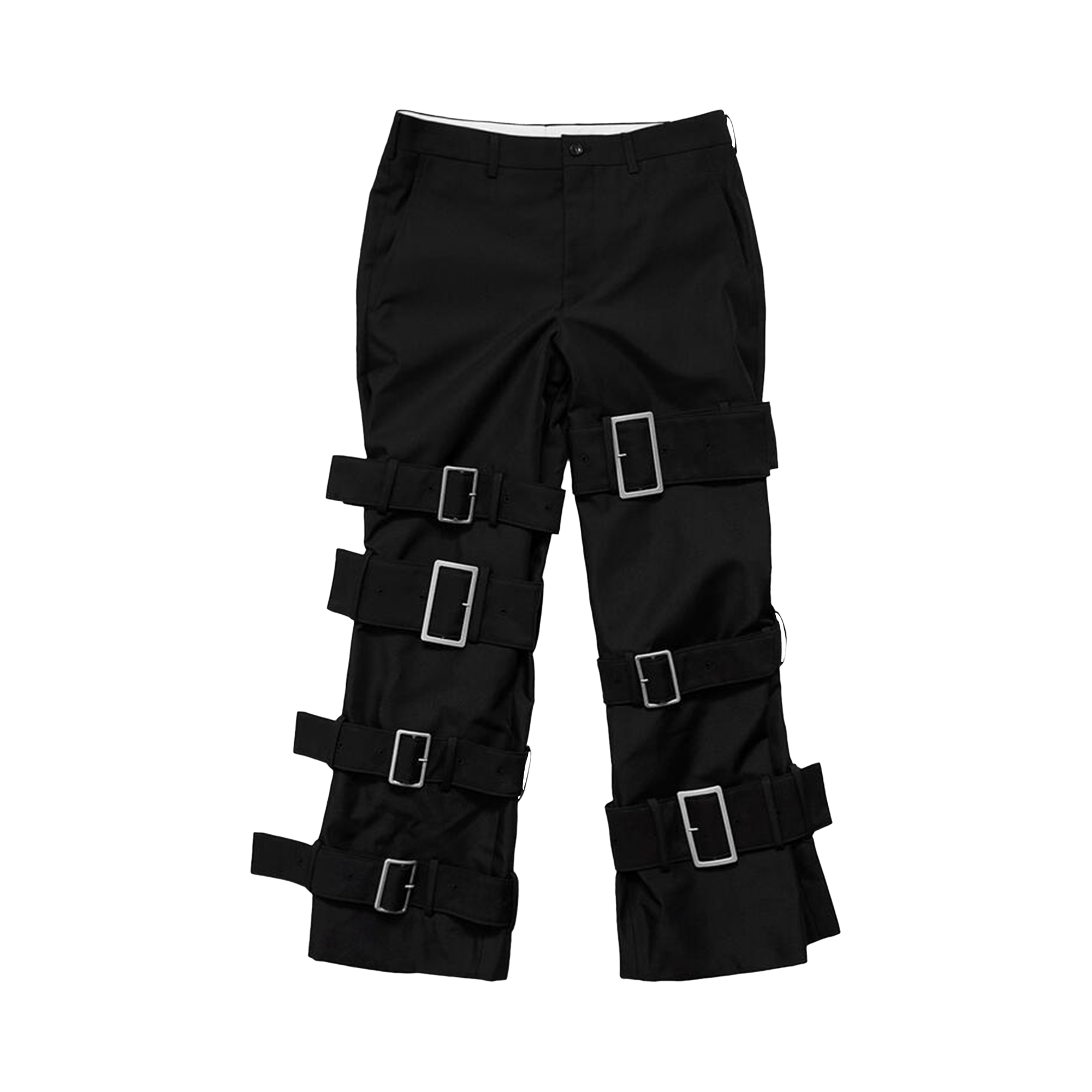 Comme des Garçons Homme Plus Plus Trousers With Buckles 'Black'