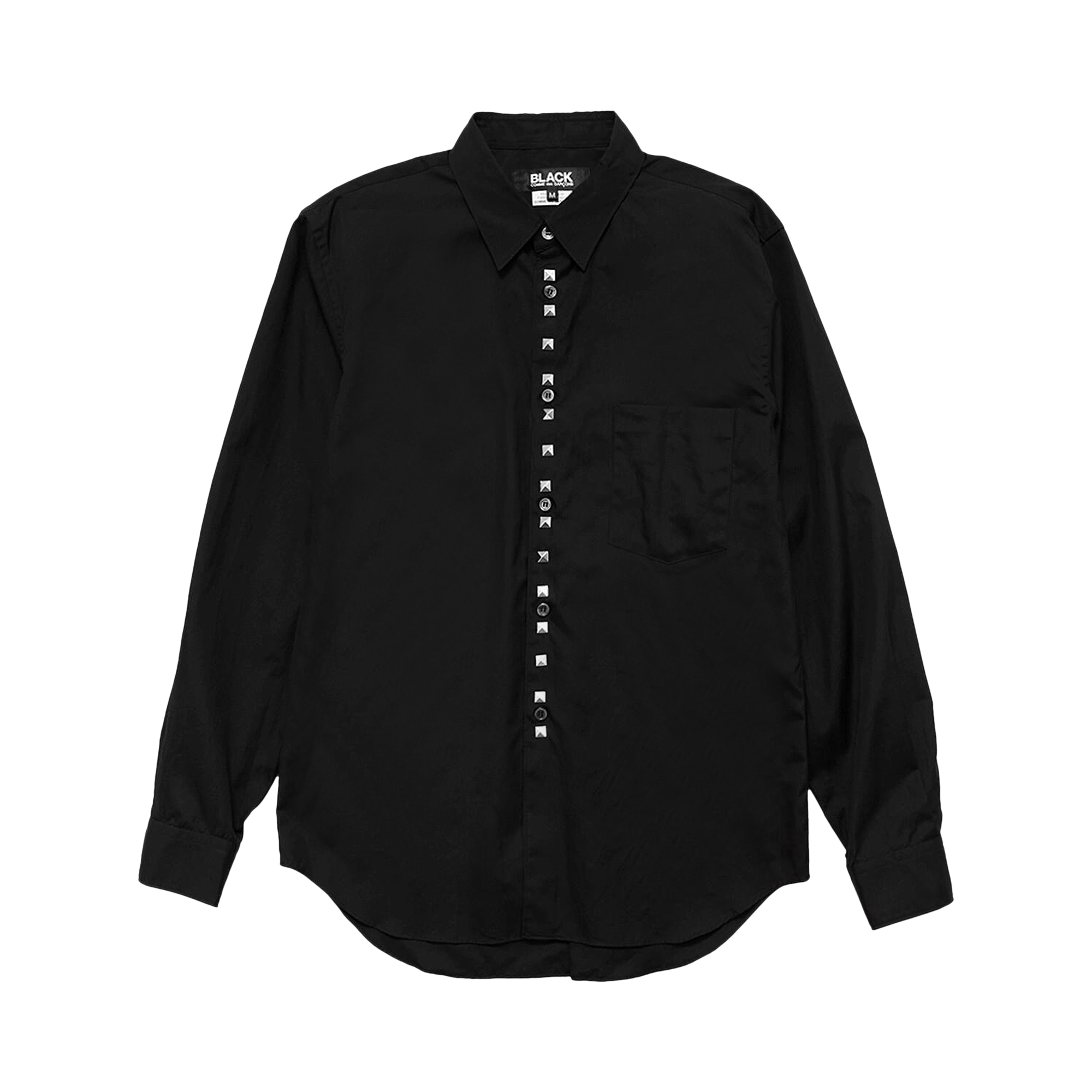 Comme des Garçons Black Studded Poplin Shirt 'Black'