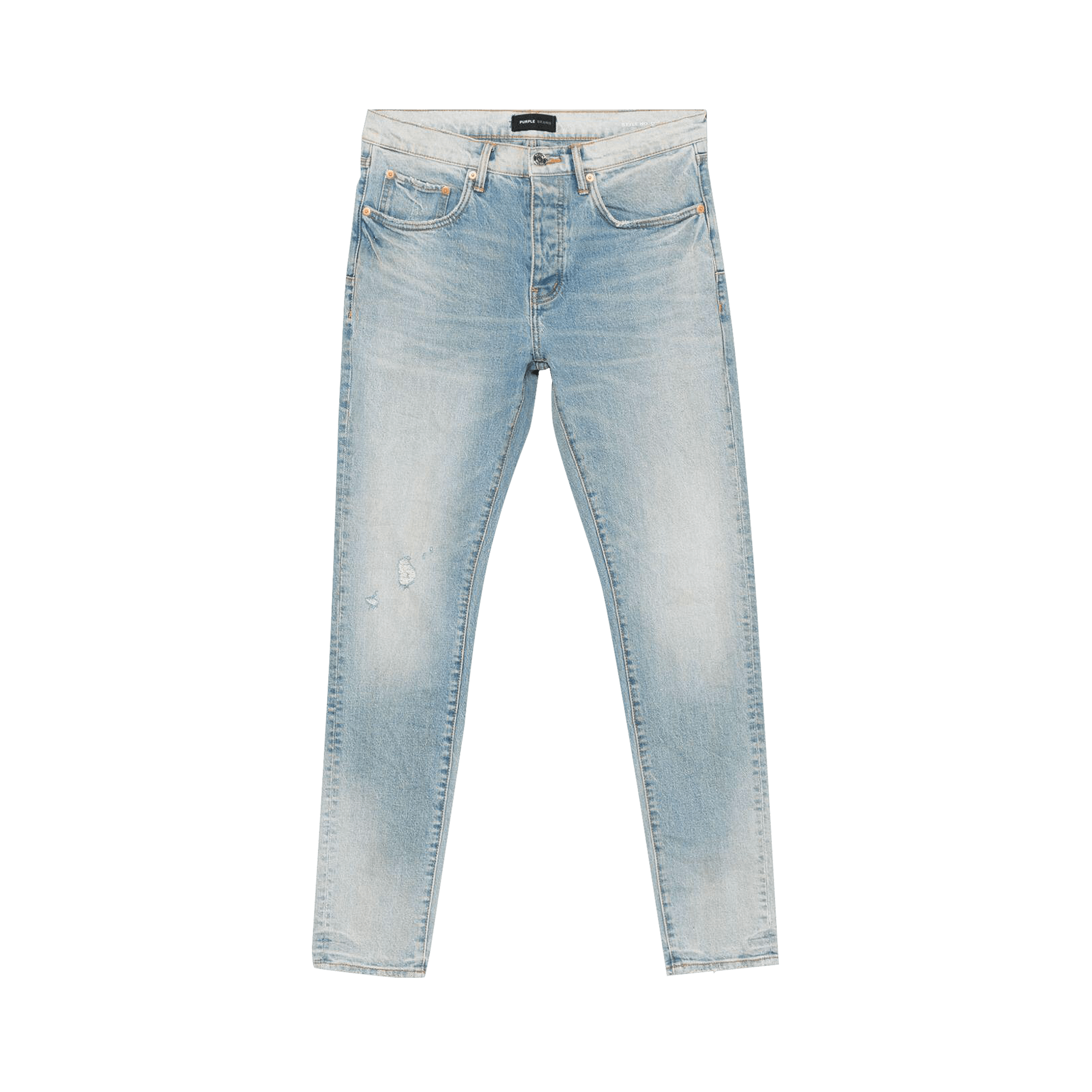 PURPLE BRAND P001 Skinny Basalt Jeans 'Light Indigo'