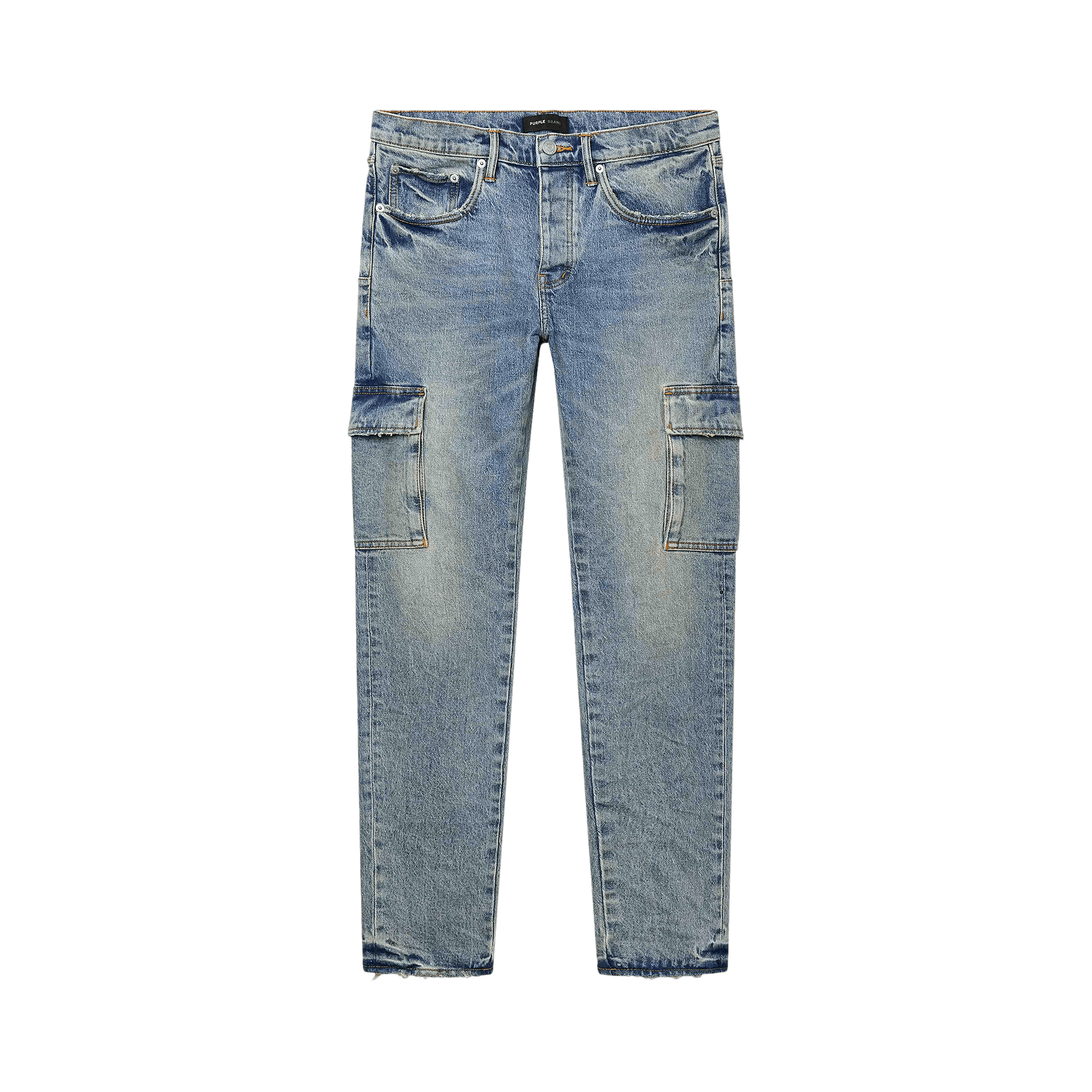 PURPLE BRAND Pumice Cargo 'Light Indigo'