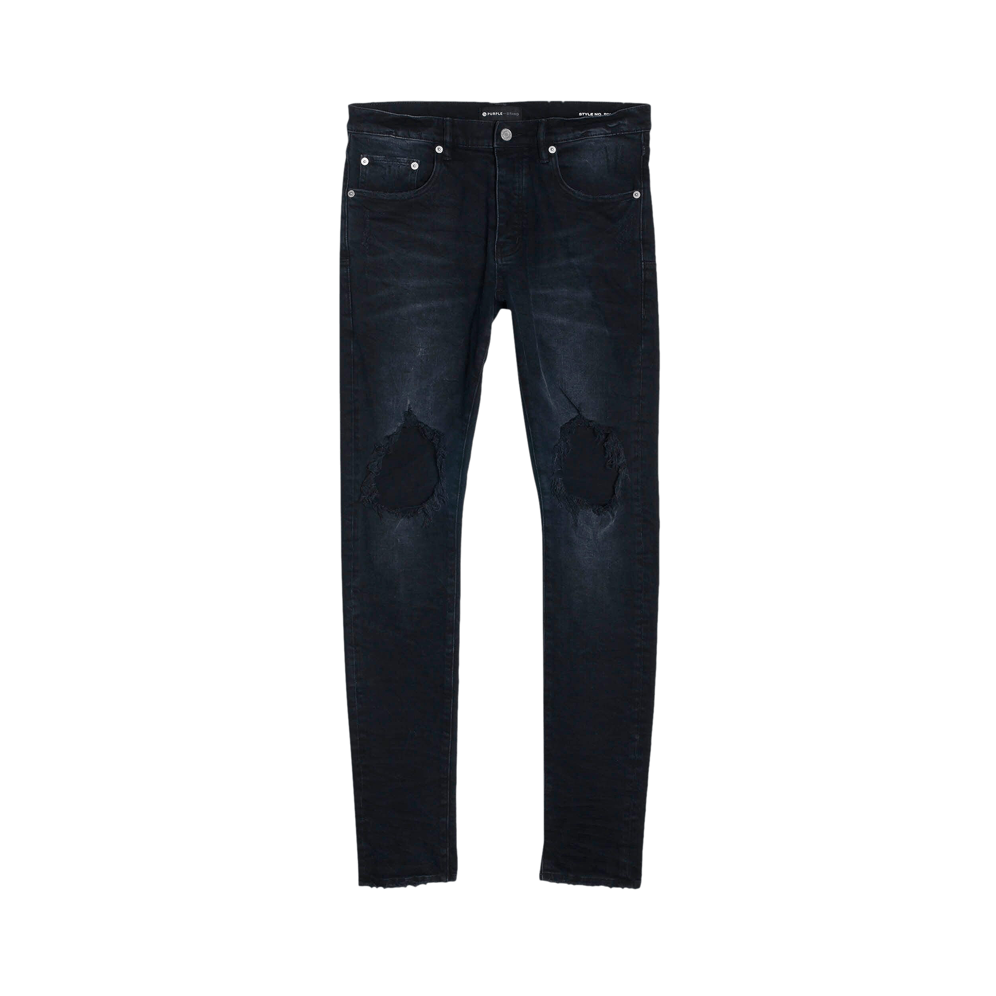 PURPLE BRAND Wash Blowout 'Black'