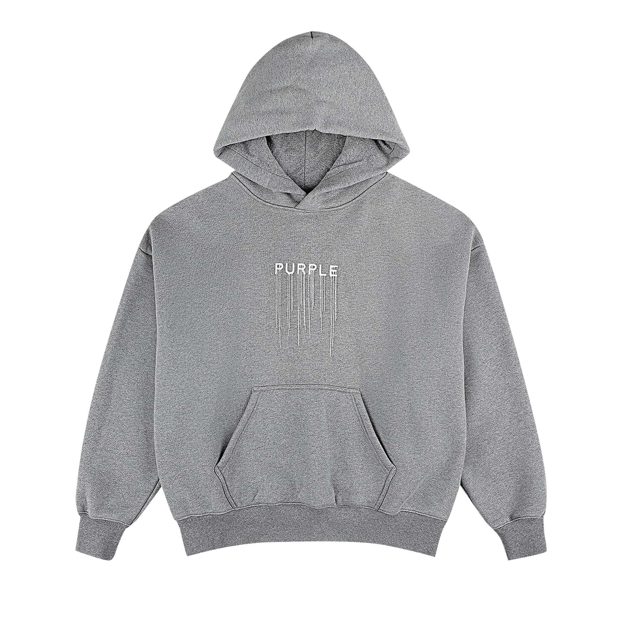 PURPLE BRAND Trademark Hoodie 'Grey'