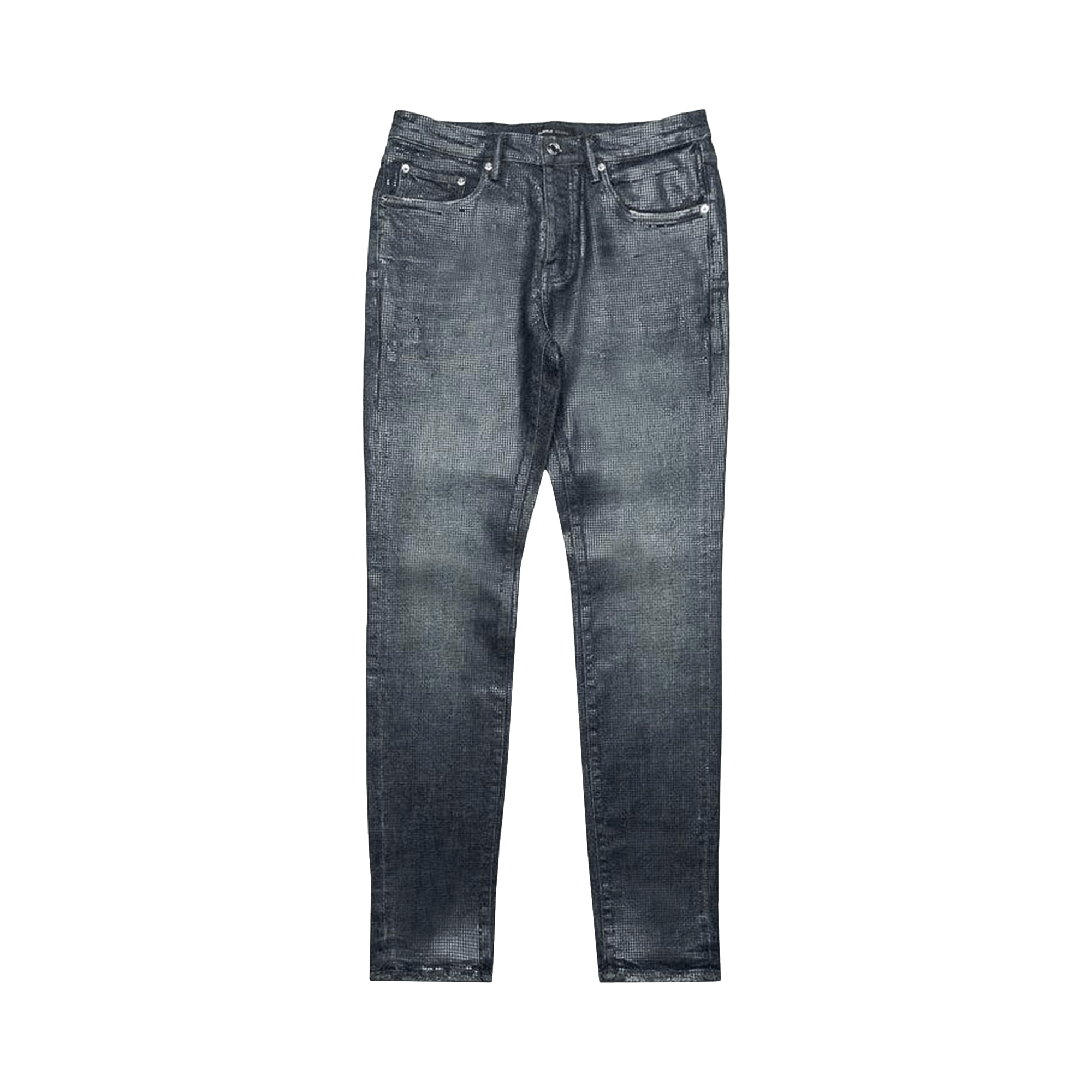 PURPLE BRAND Tiled Overlay Jean 'Dark Indigo'
