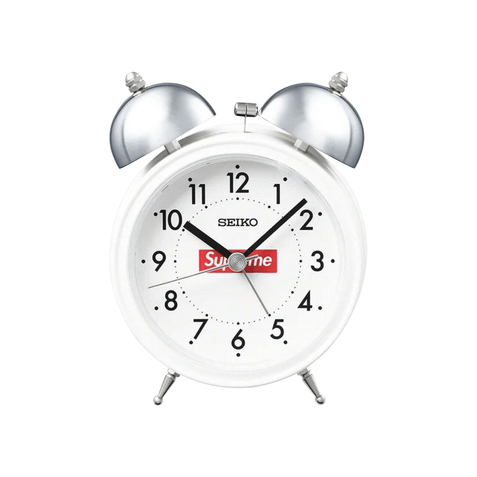 Supreme x Seiko Alarm Clock 'Silver'