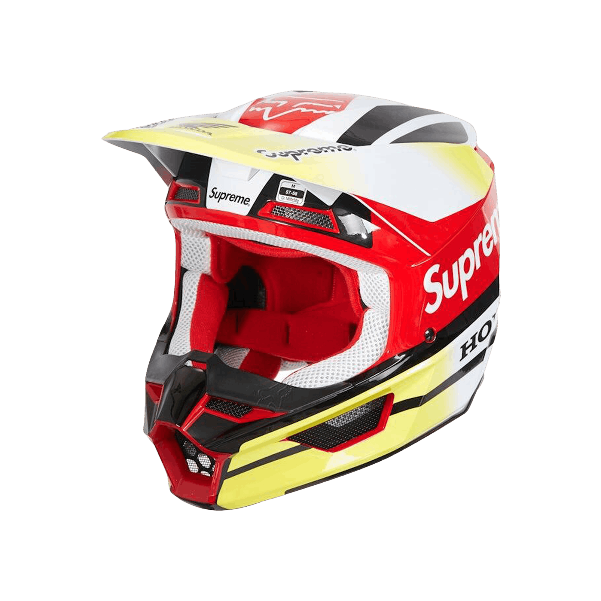 Supreme x Honda Fox Racing V1 Helmet 'Red'