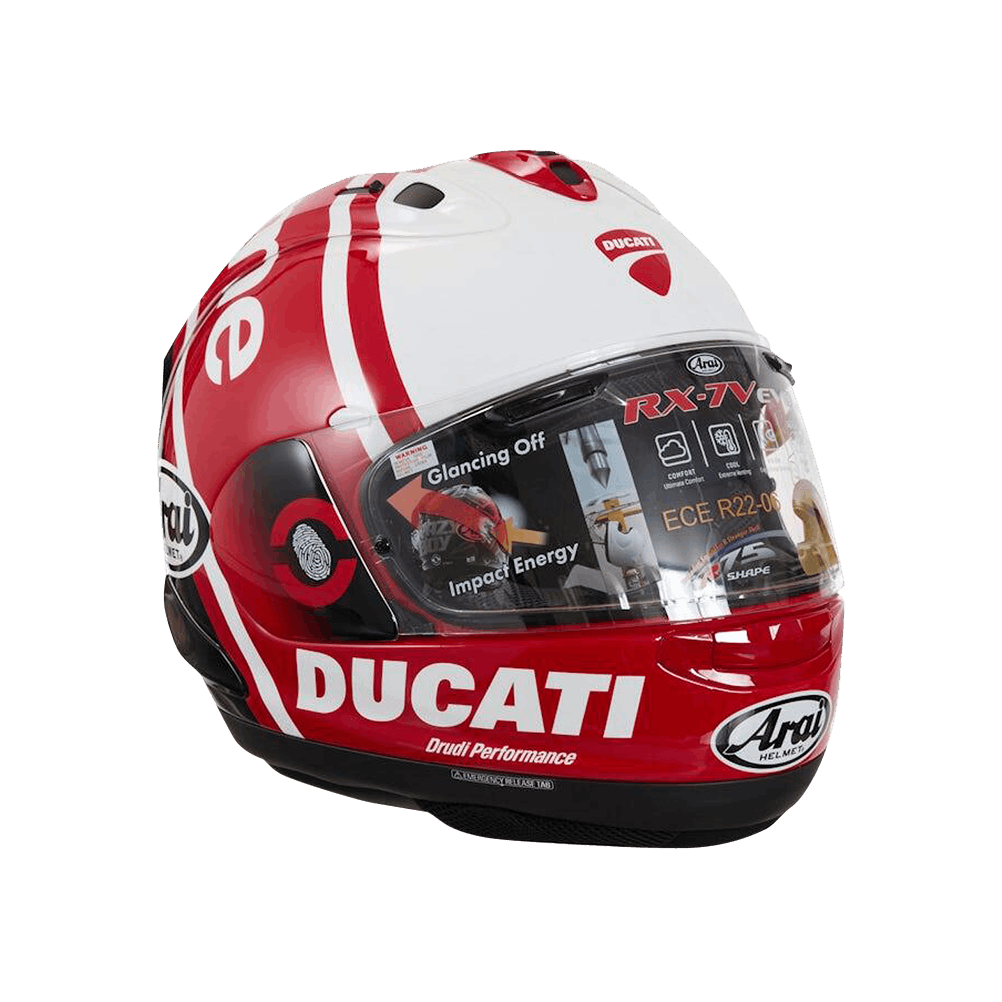 Supreme x Ducati Arai Corsair-X Helmet 'Red'