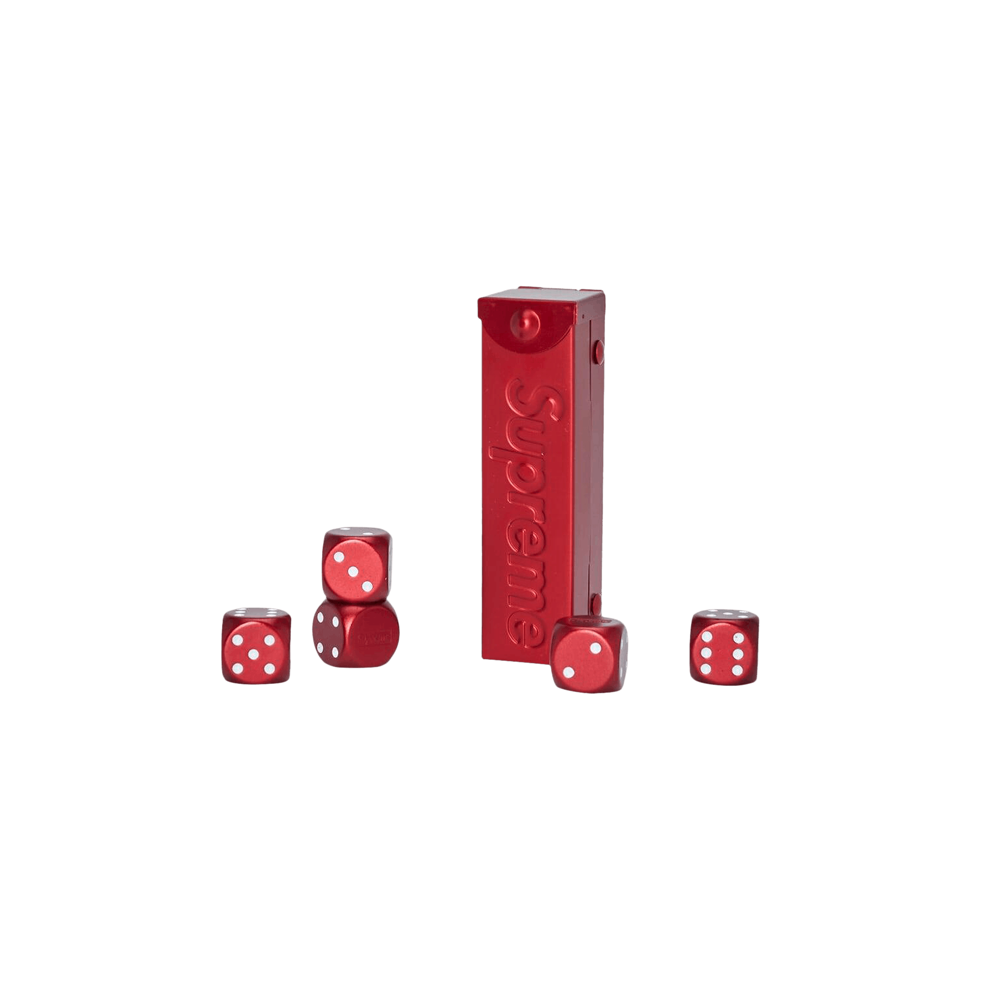 Supreme Aluminum Dice Set 'Red'