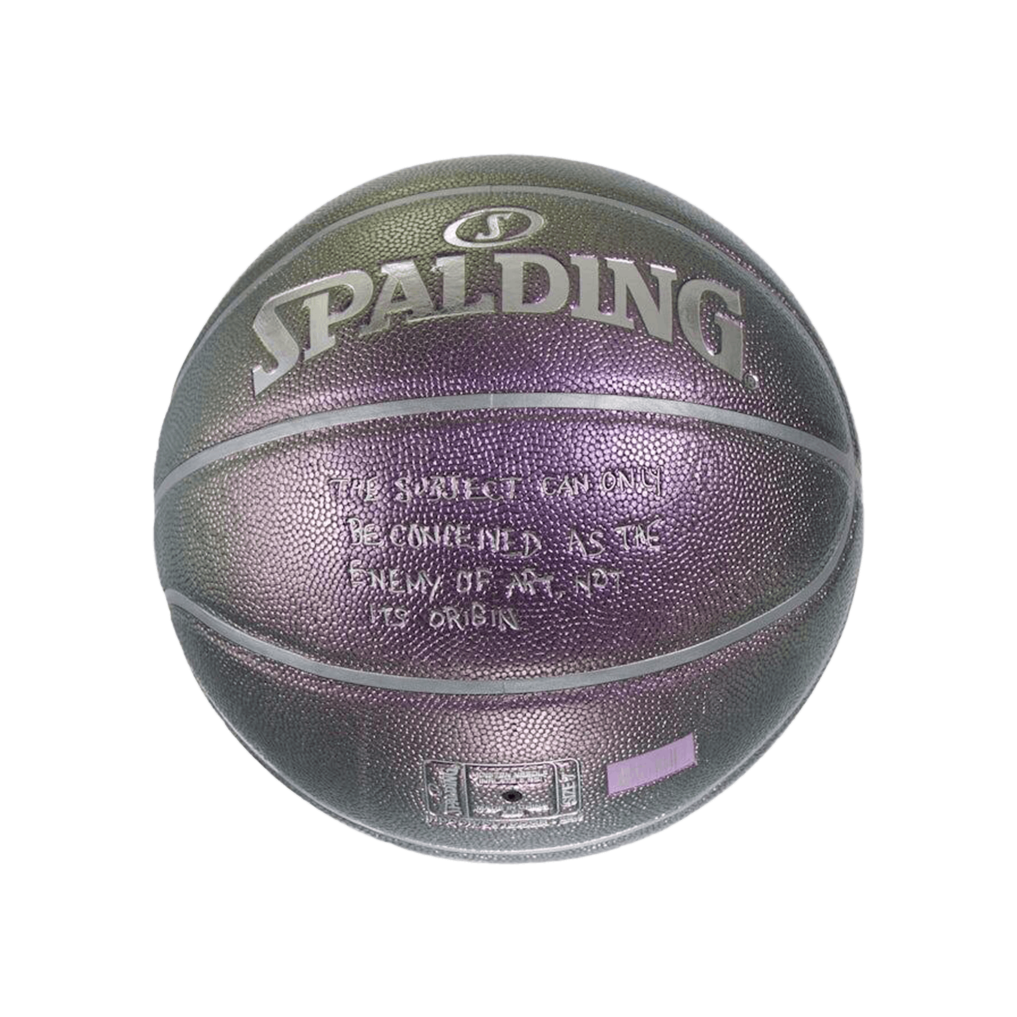 Supreme x Bernadette Corporation Spalding Basketball 'Purple'