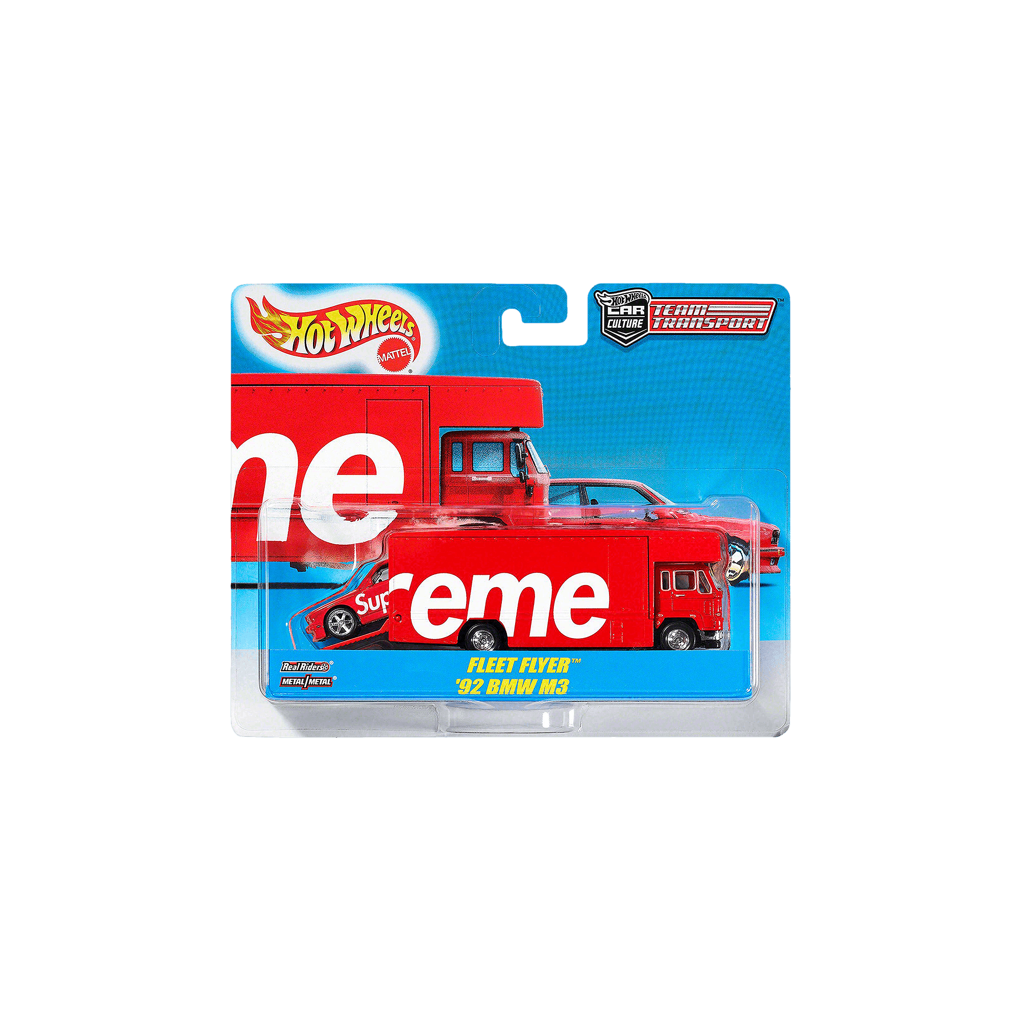 Sell Supreme x Hot Wheels Fleet Flyer + 1992 BMW M3 'Red' on alias