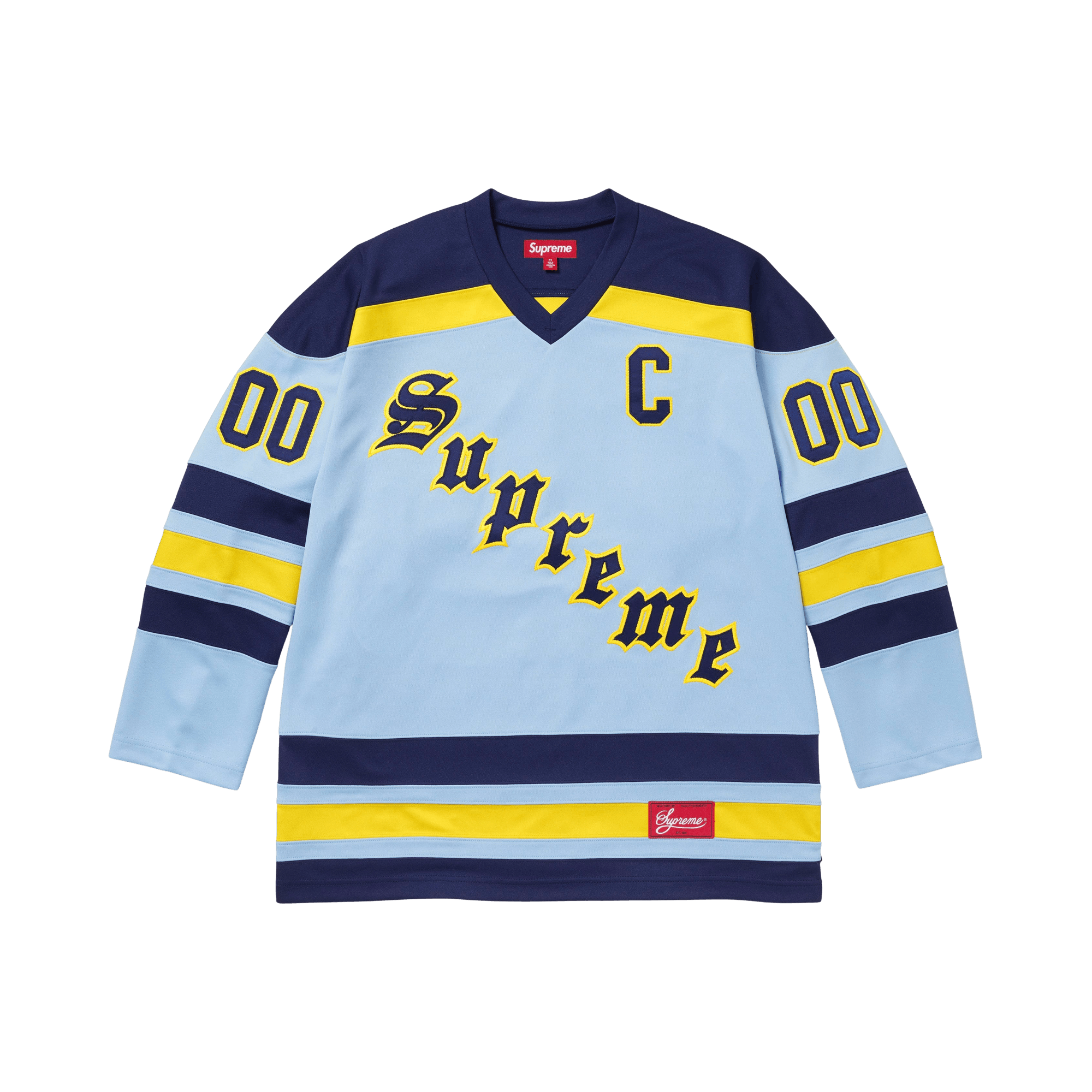 Supreme Fire & Ice Hockey Jersey 'Light Blue'