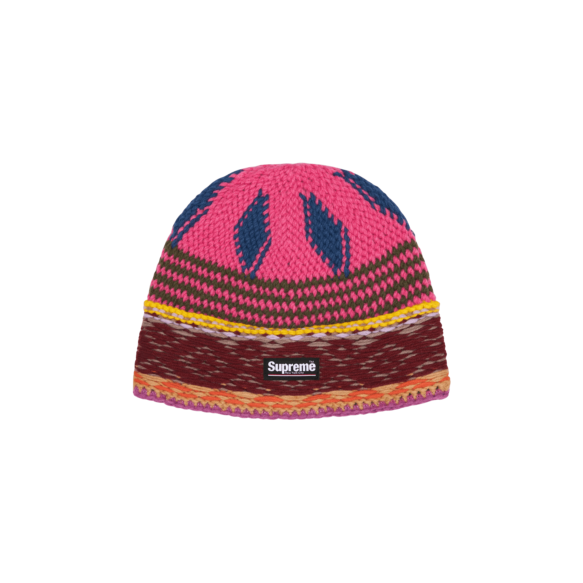 Supreme Diamond Beanie 'Pink'