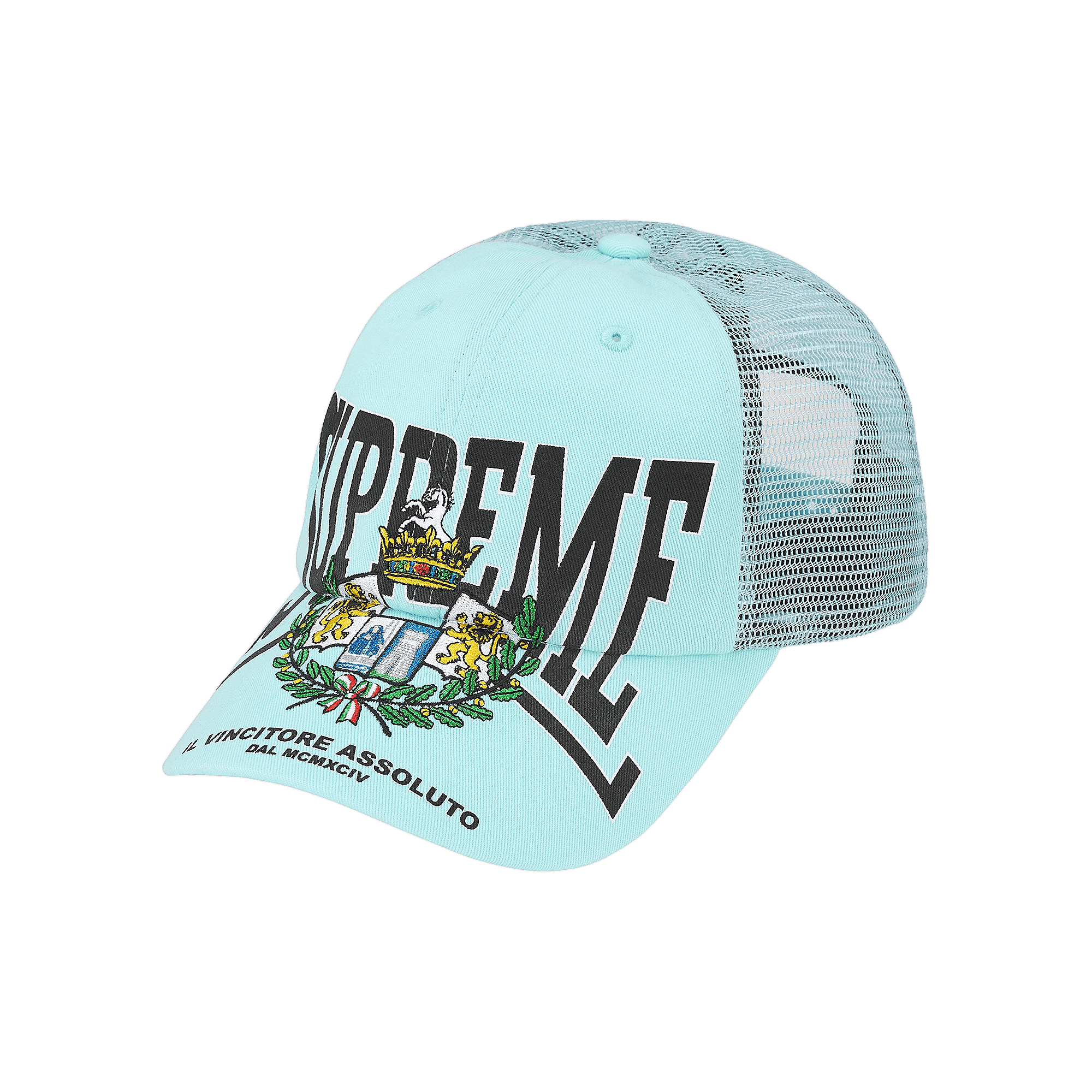 Supreme Crest Mesh Back 6-Panel 'Light Blue'