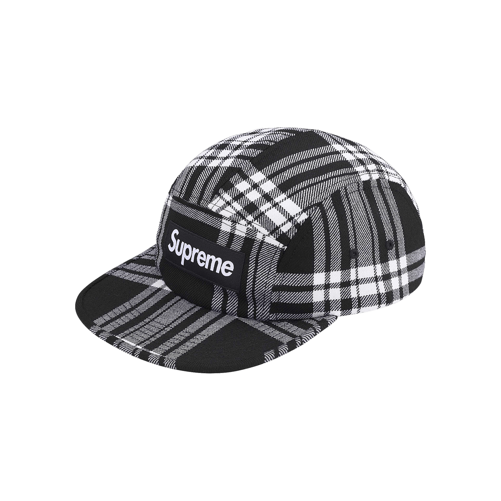 Supreme Lochcarron Camp Cap 'Black'