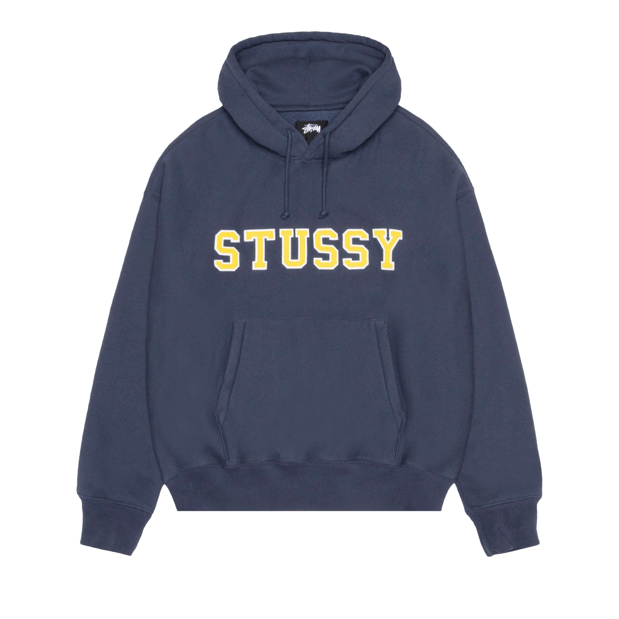 Stussy Felt Applique Hoodie 'Navy'