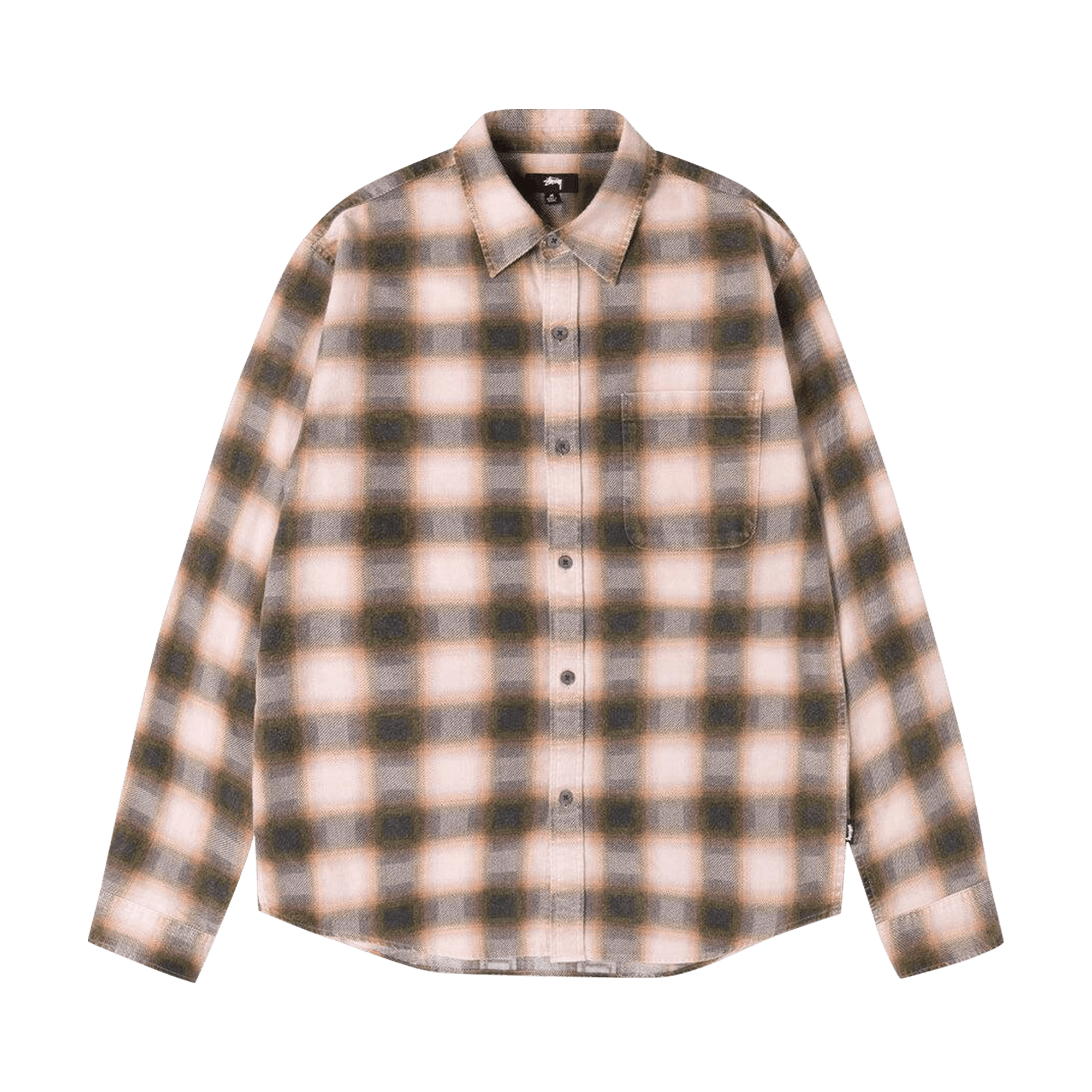 Stussy June Plaid Shirt 'Rose'