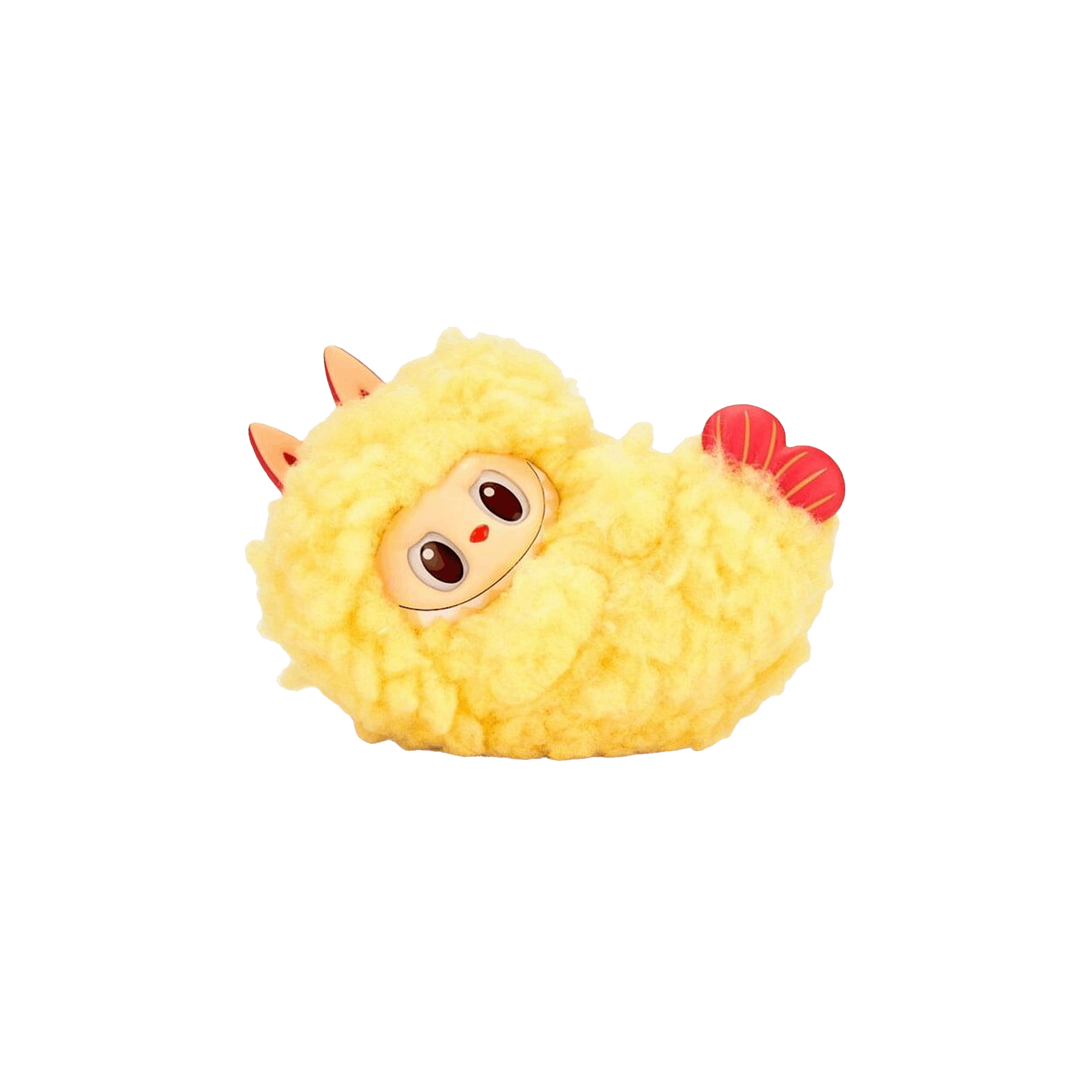 Pop Mart Labubu THE MONSTERS Wacky Mart Series Fried Shrimp Figure 'Fried Shrimp'