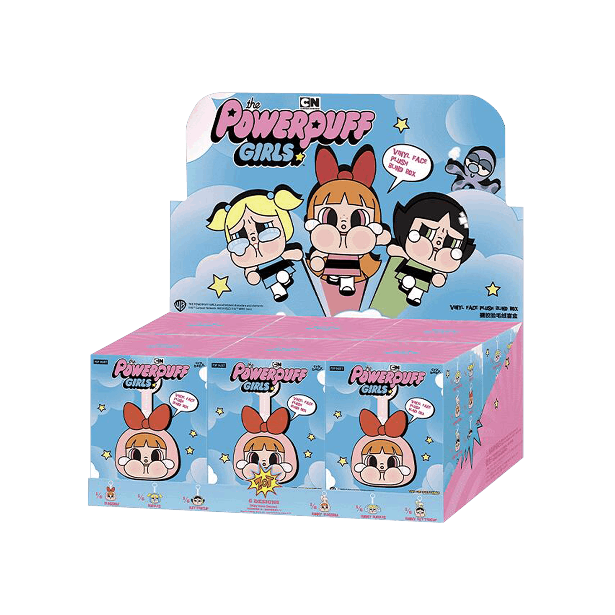Sell Pop Mart CryBaby x Powerpuff Girls Series Vinyl Face Plush Sealed Whole Set 'Mystery' (6 Blind Boxes) on alias