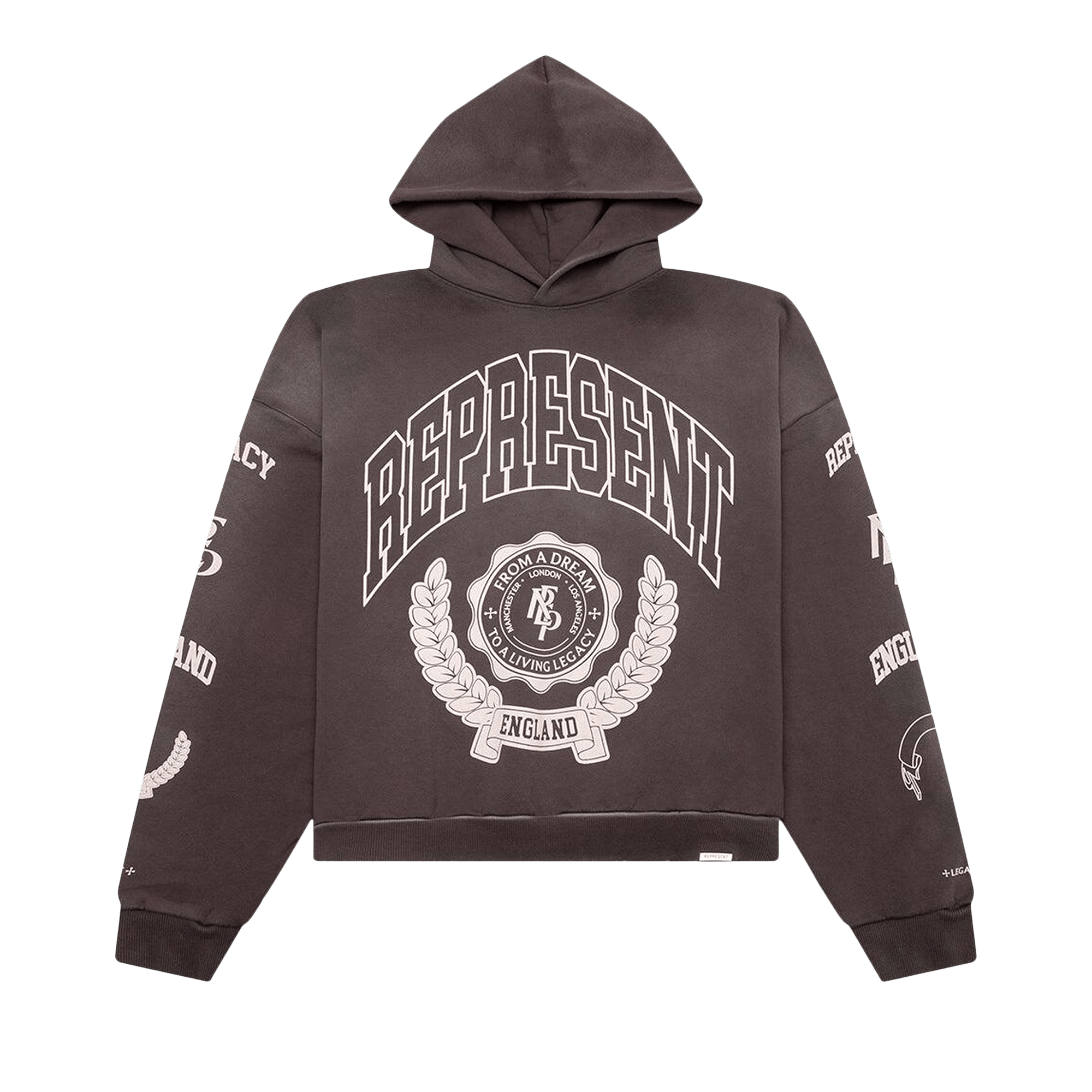Represent Clo Legacy Crest Hoodie 'Nero'
