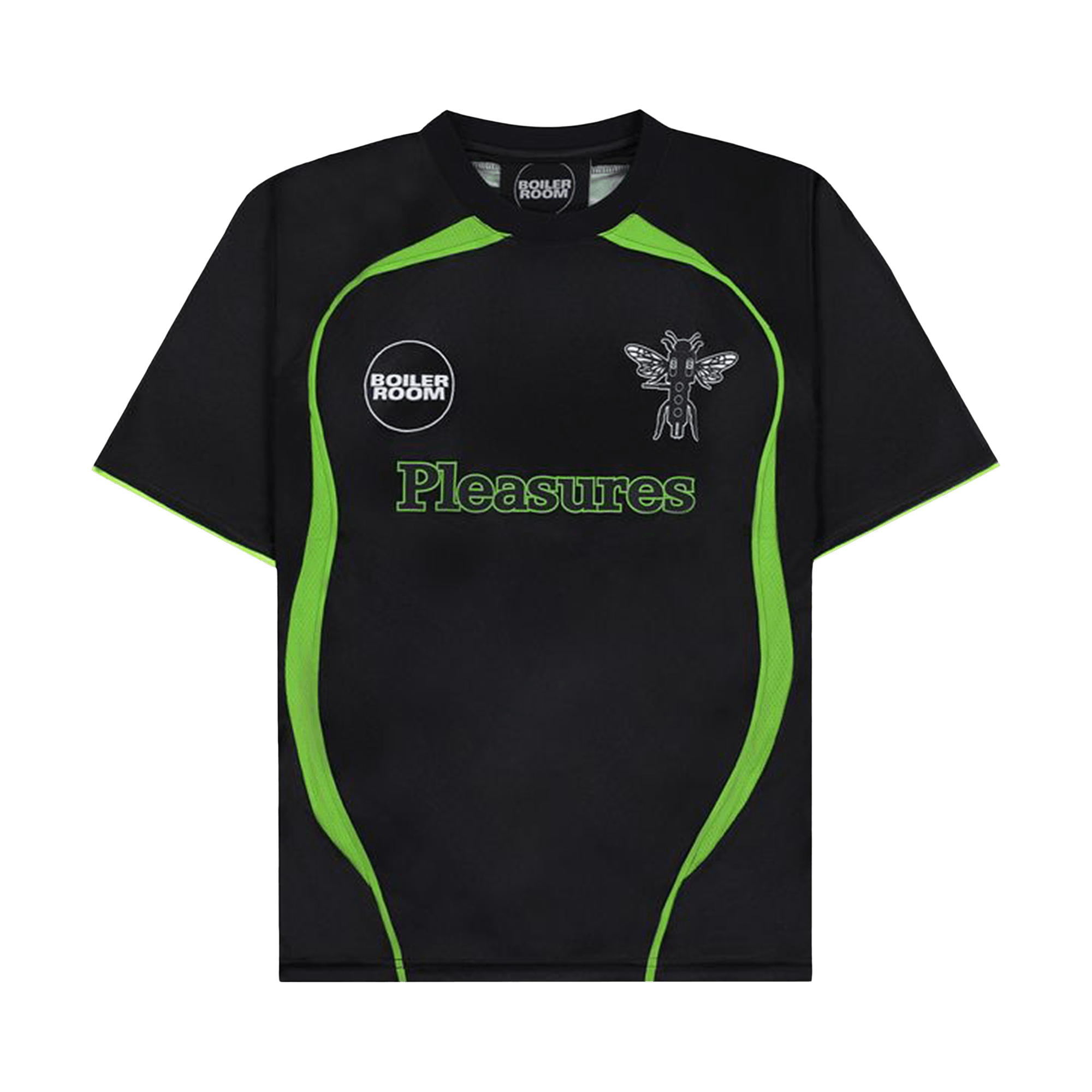 Pleasures Aqua Soccer Jersey 'Black'