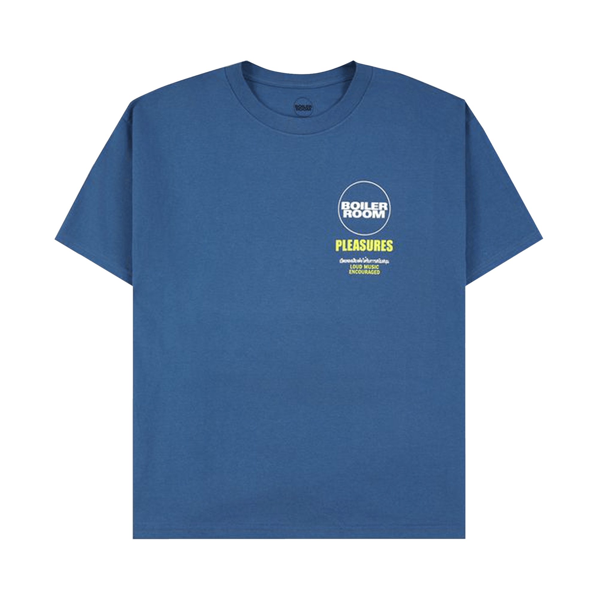 Pleasures Turntable T-Shirt 'Blue'