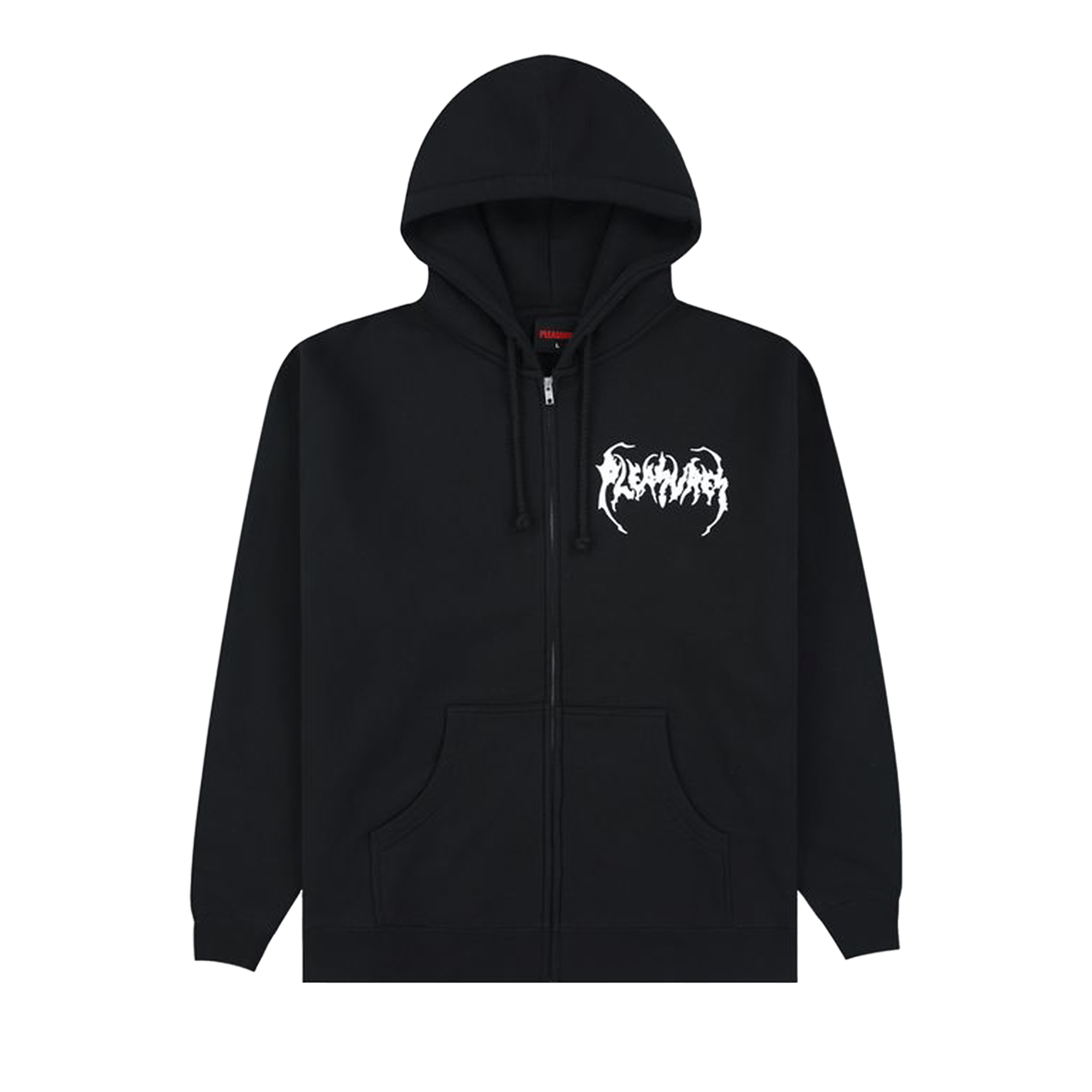 Pleasures Pond Zip Hoodie 'Black'